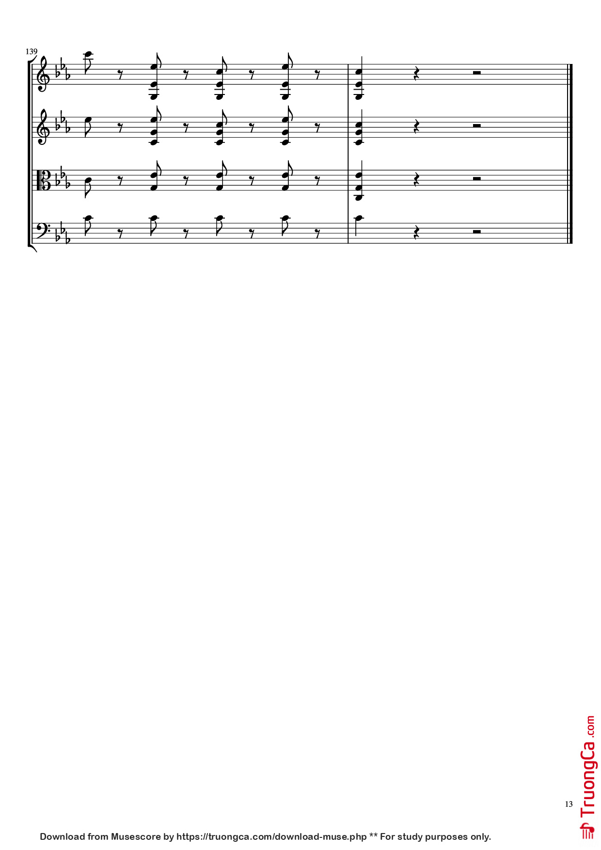 Trang 13 của Sheet nhạc PDF bài hát Beethoven Virus Violin - BanYa