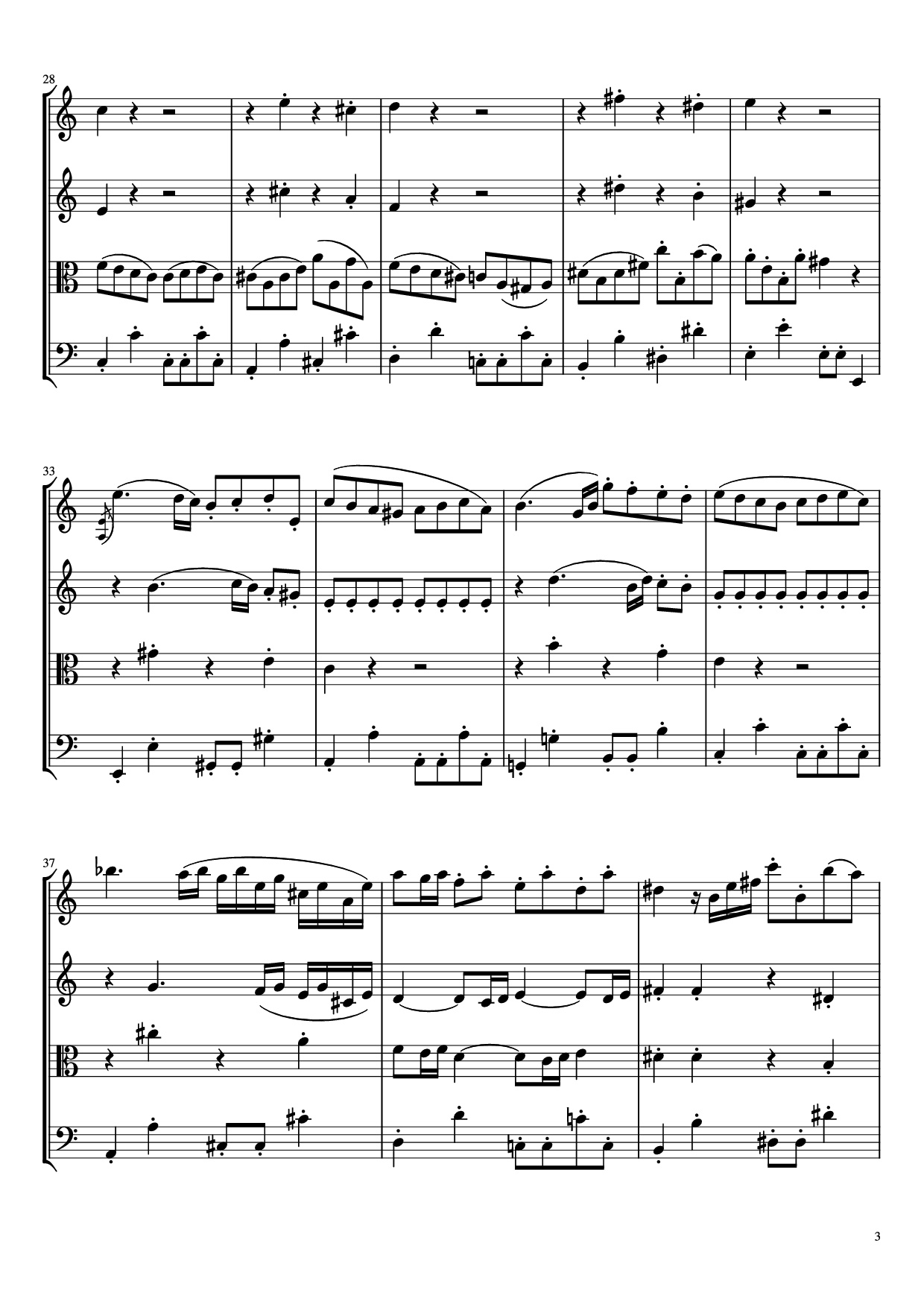 Trang 3 của Sheet nhạc PDF bài hát Beethoven Virus Violin - BanYa