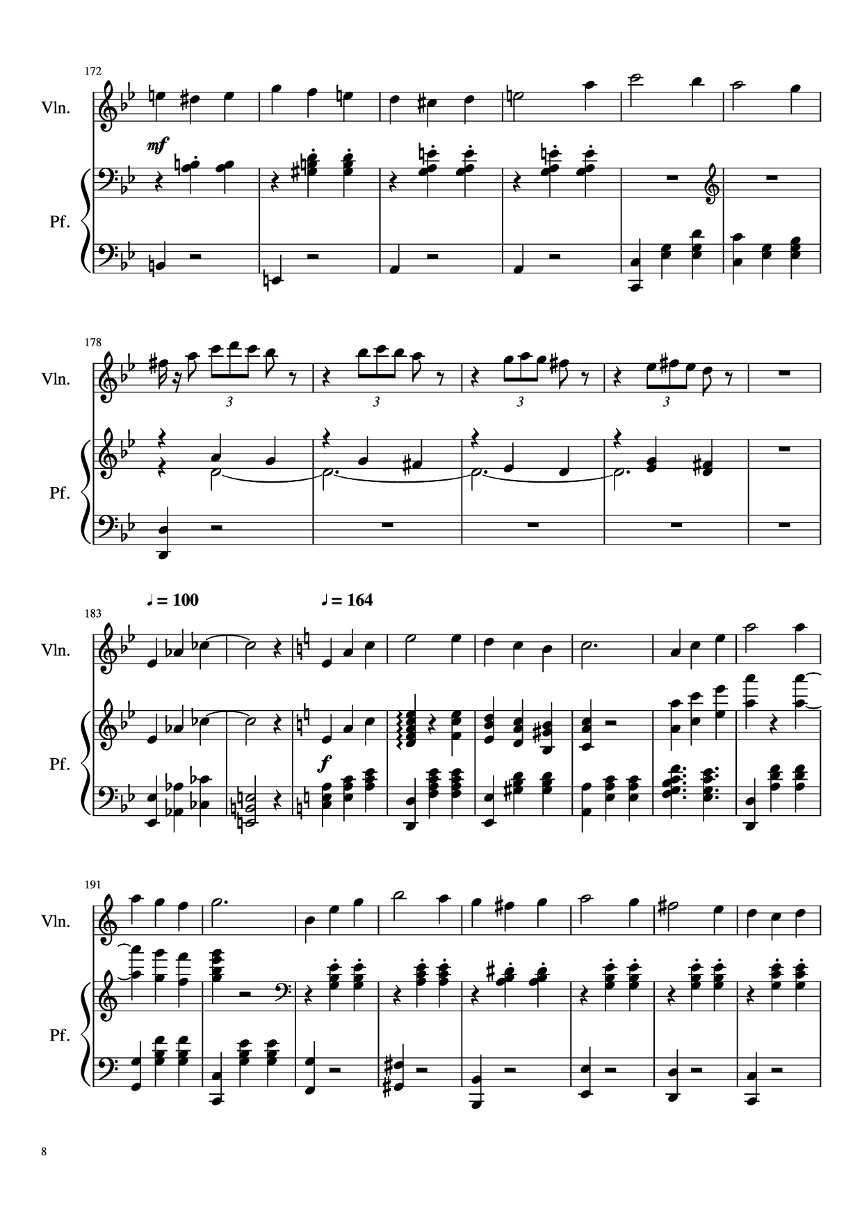 Trang 8 của Sheet nhạc PDF Piano bài hát Howl