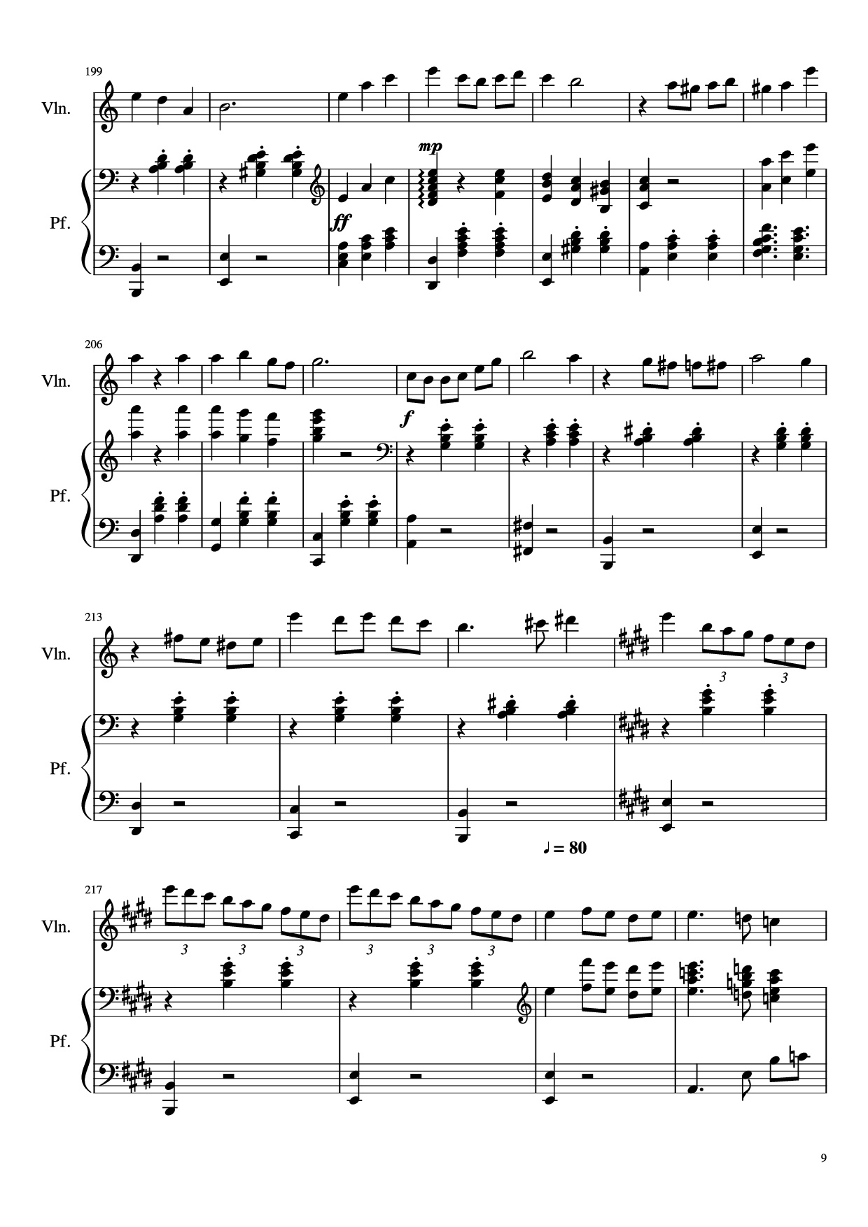 Trang 9 của Sheet nhạc PDF Piano bài hát Howl