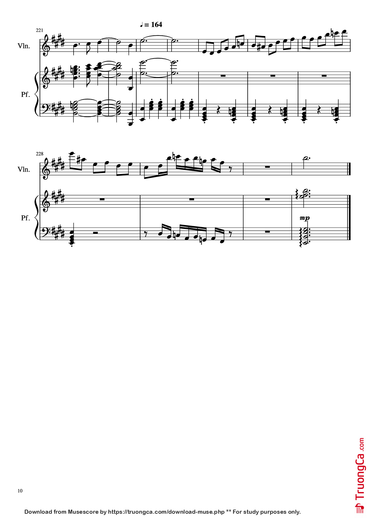 Trang 10 của Sheet nhạc PDF Piano bài hát Howl