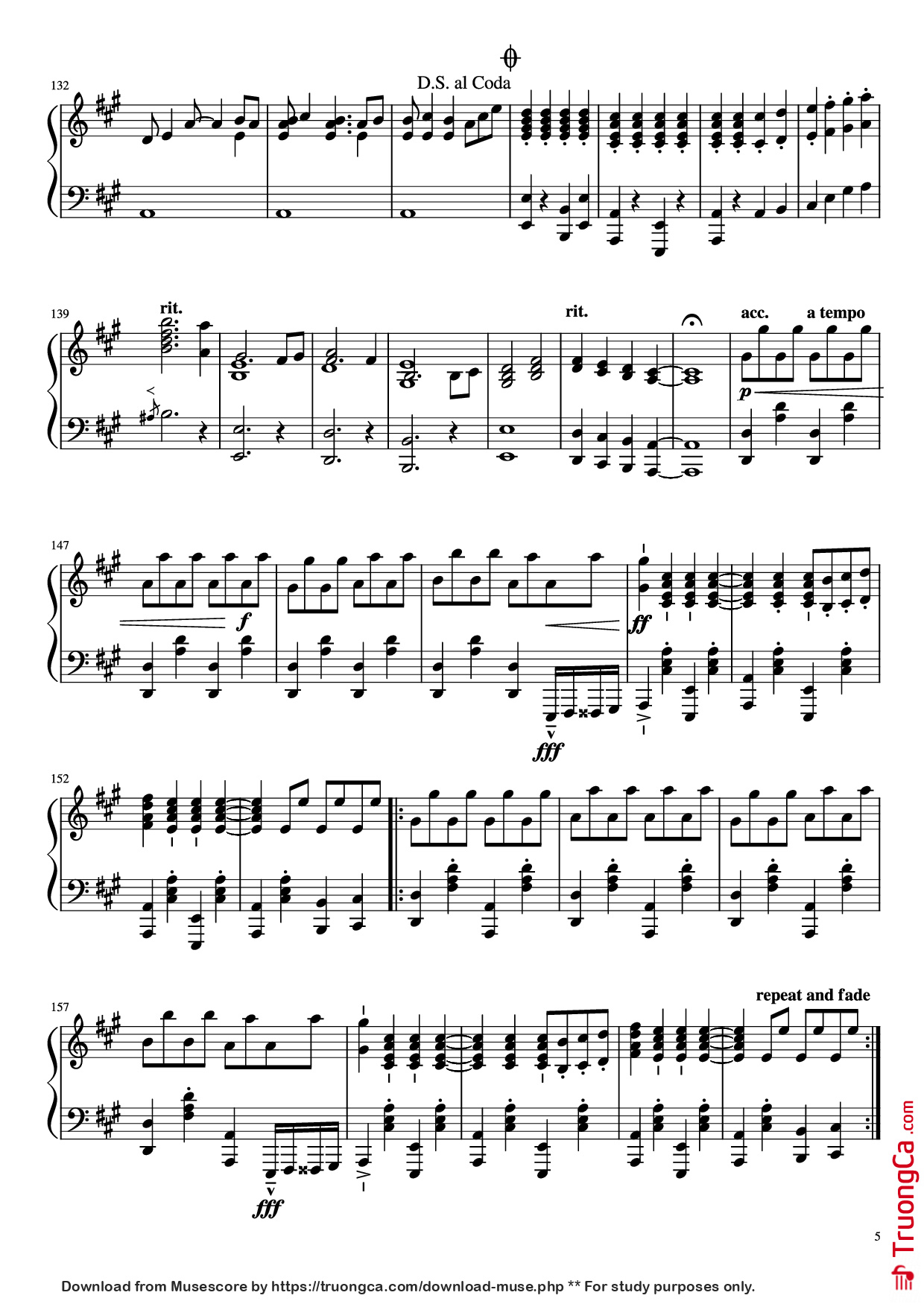 Trang 5 của Sheet nhạc PDF Piano bài hát Chiquitita Piano - ABBA
