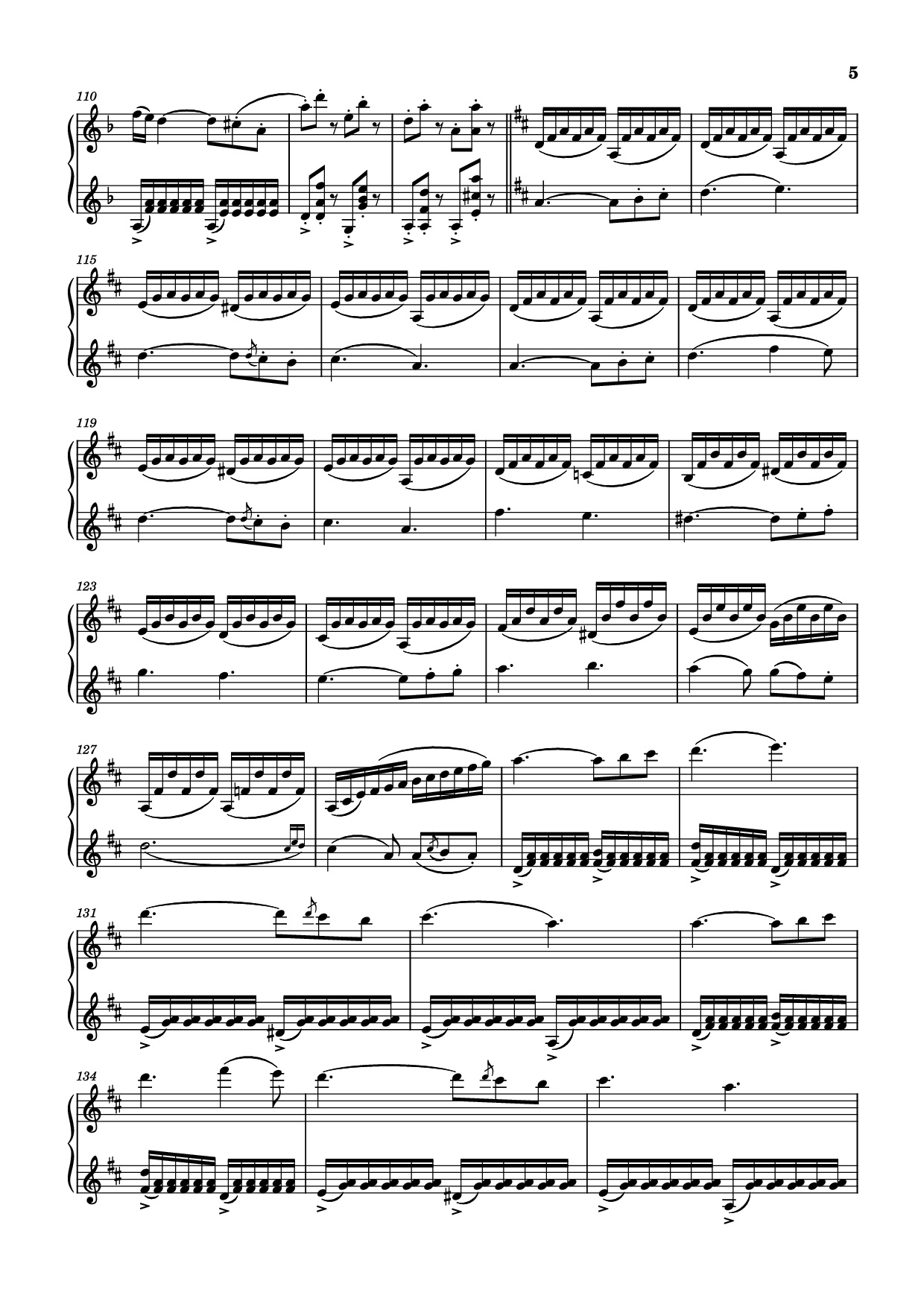 Trang 5 của Sheet nhạc PDF Piano bài hát Duo en Ré Majeur Piano - Bériot