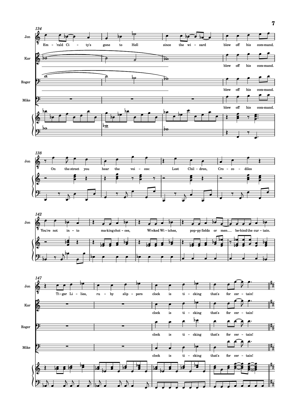 Trang 7 của Sheet nhạc PDF Piano bài hát 30/90 Piano - Jonathan Larson, Andrew Garfield
