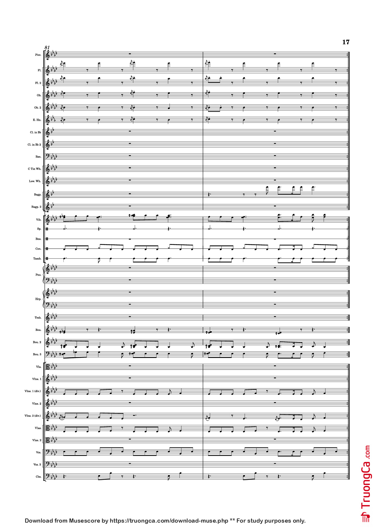 Trang 17 của Sheet nhạc PDF Piano bài hát Dusk Falls Piano - Hiroki Morishita