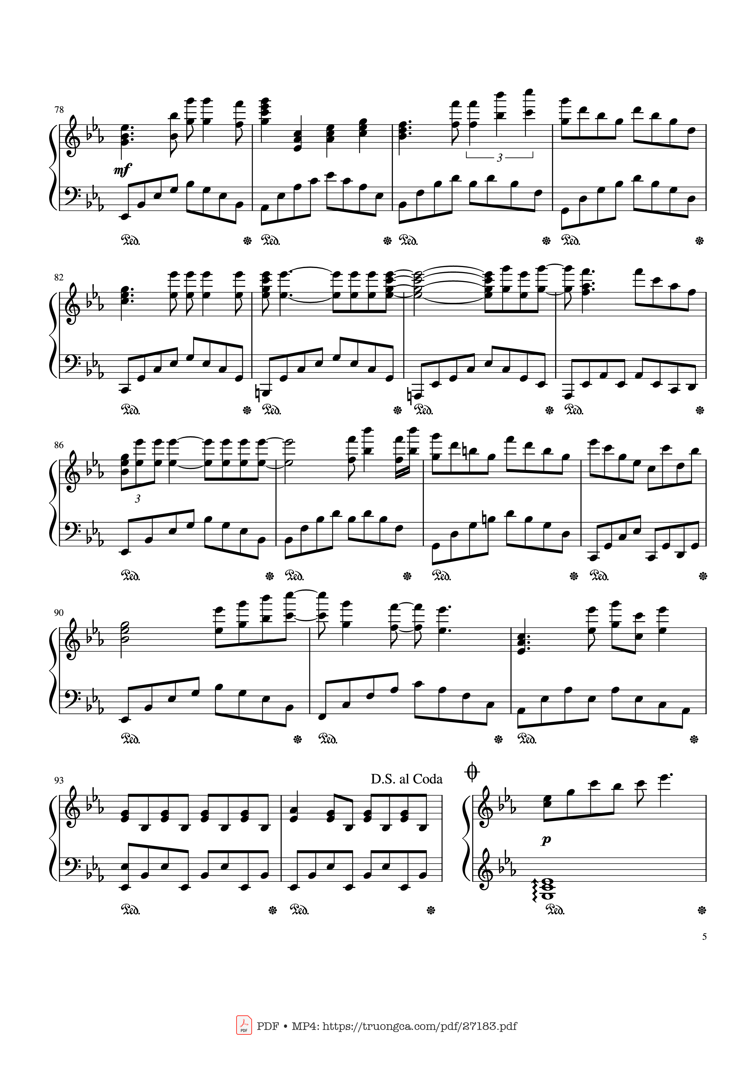 Trang 5 của Sheet nhạc PDF bài hát YOUR SONG Piano - Written by Elton John and Bernie Taupin