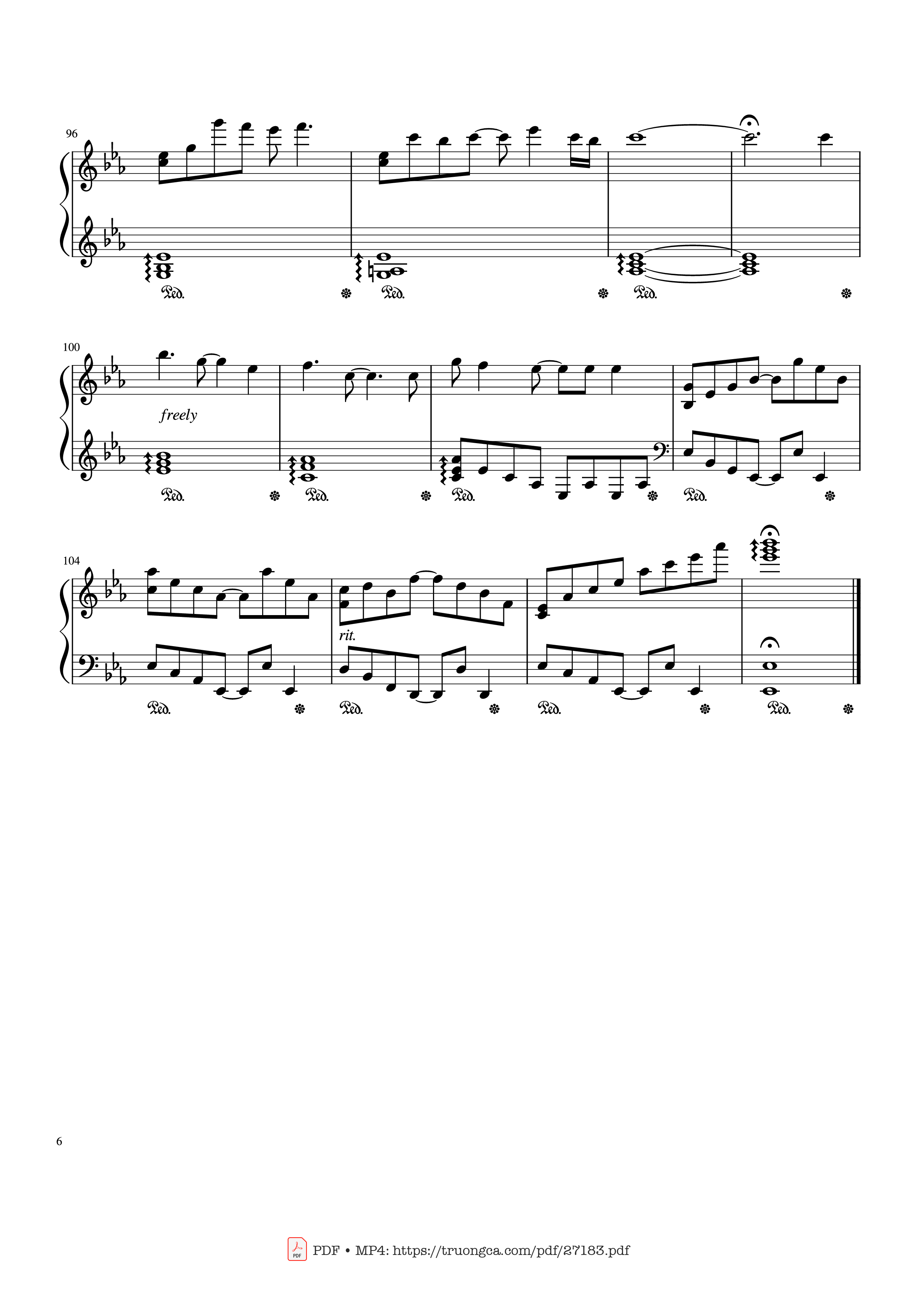 Trang 6 của Sheet nhạc PDF bài hát YOUR SONG Piano - Written by Elton John and Bernie Taupin