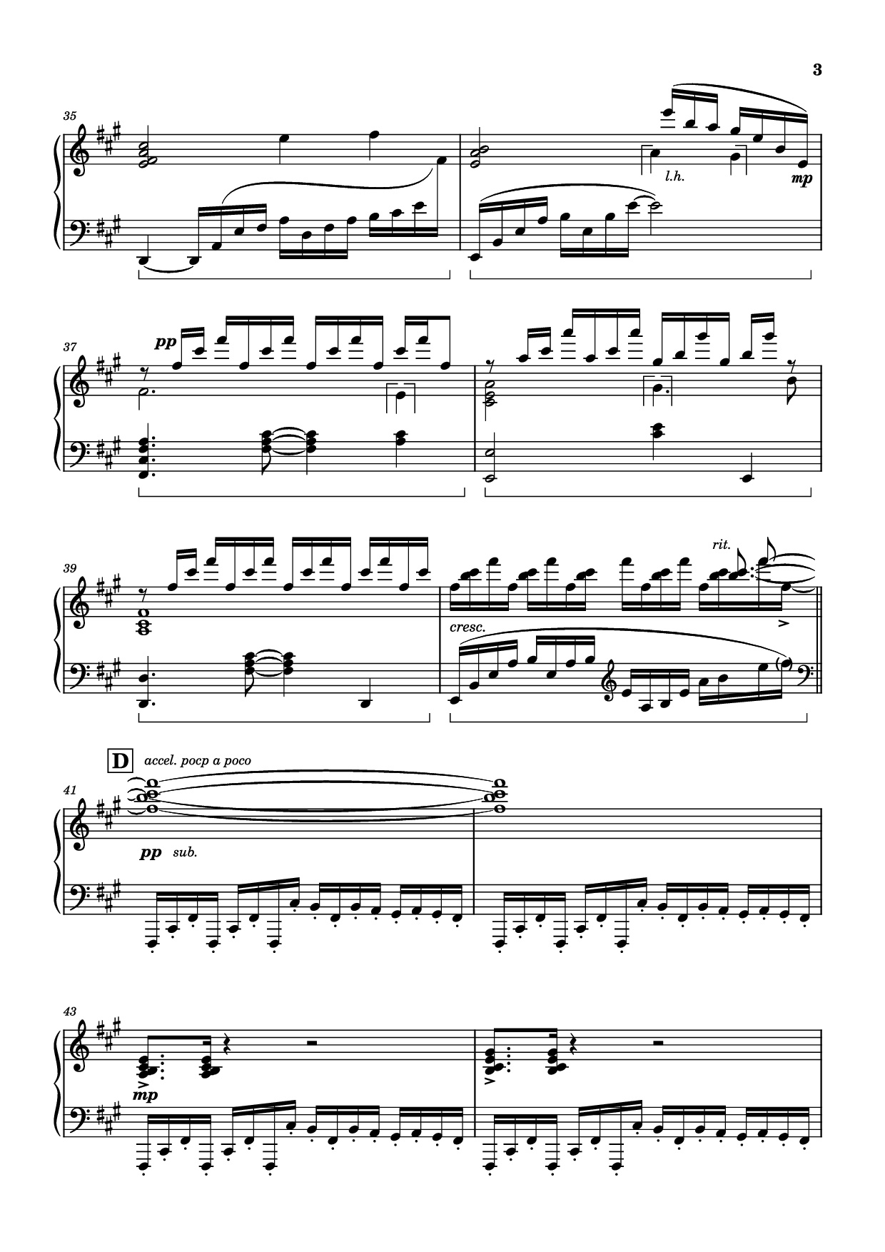 Trang 3 của Sheet nhạc PDF Piano bài hát Bios Piano - Original Music by Hiroyuki Sawano