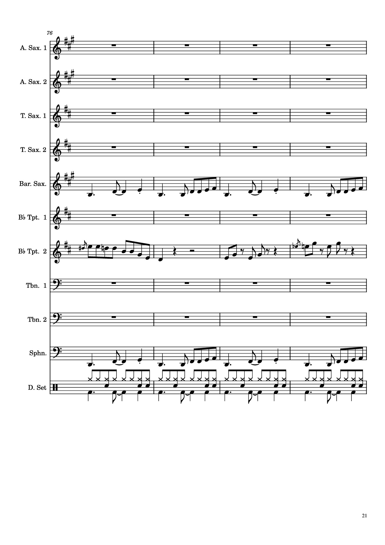 Trang 21 của Sheet nhạc PDF bài hát Hit the Bricks - Bruno Mars