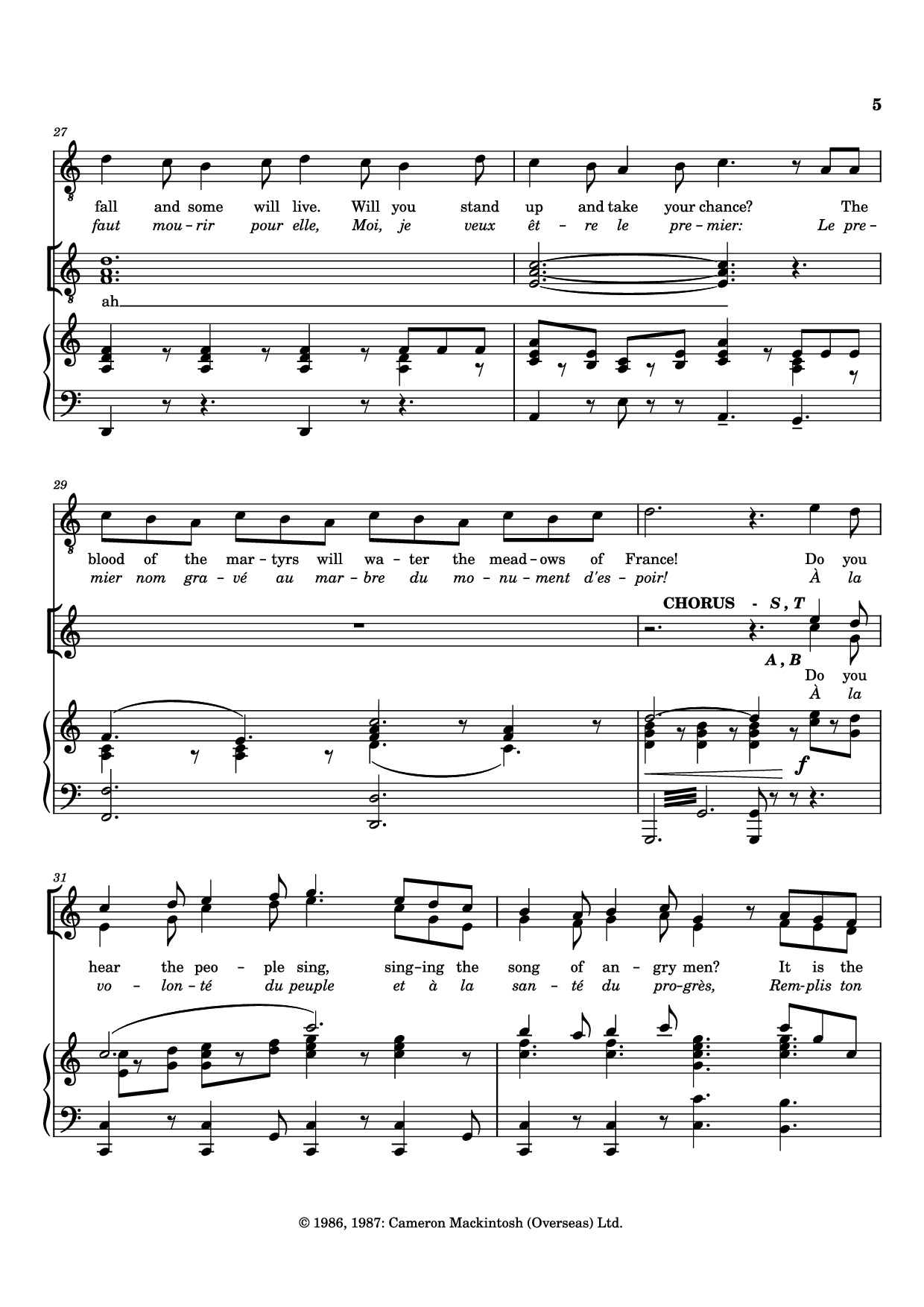 Trang 5 của Sheet nhạc PDF bài hát The People’s Song Piano - ALAIN BOULIL and