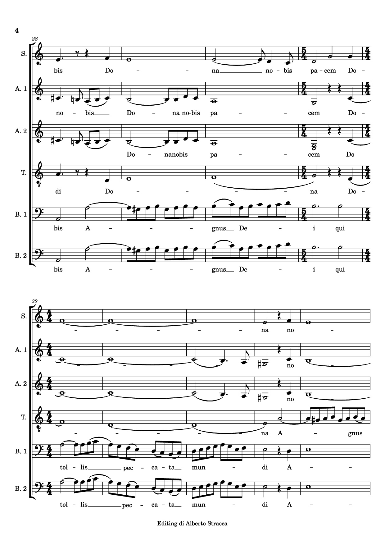 Trang 4 của Sheet nhạc PDF bài hát AGNUS DEI - Samuel BARBER