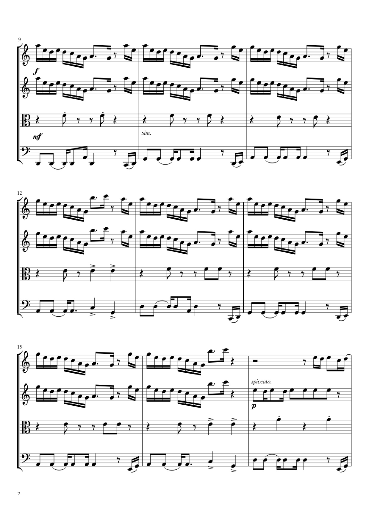 Trang 2 của Sheet nhạc PDF bài hát Adventure of a Lifetime Violin - Comp. Coldplay