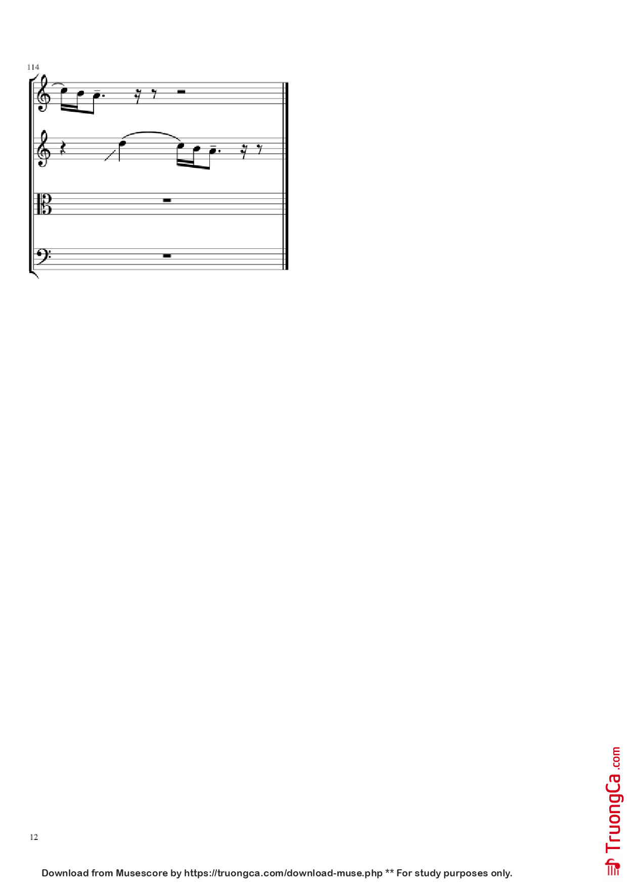 Trang 12 của Sheet nhạc PDF bài hát Adventure of a Lifetime Violin - Comp. Coldplay