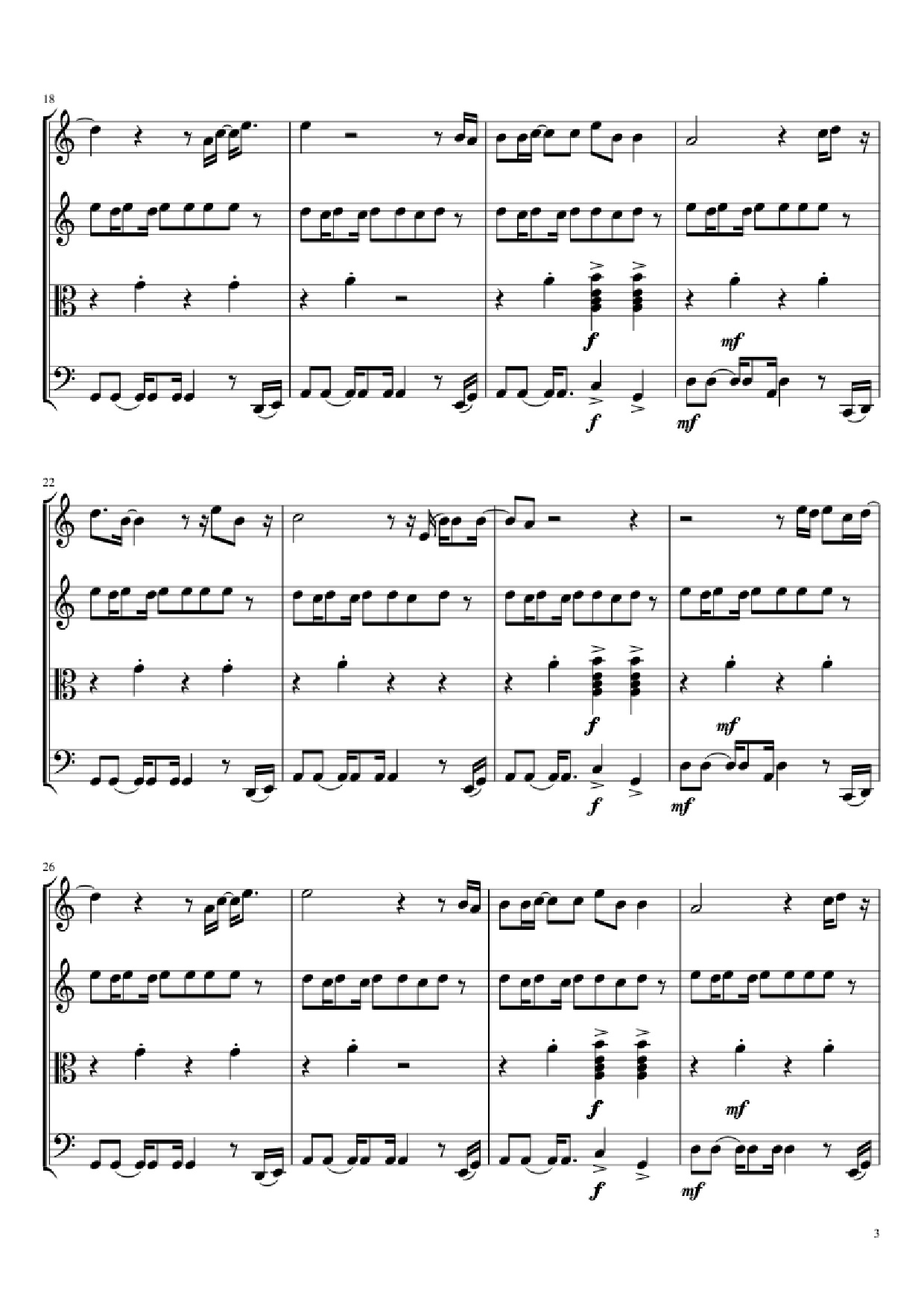 Trang 3 của Sheet nhạc PDF bài hát Adventure of a Lifetime Violin - Comp. Coldplay
