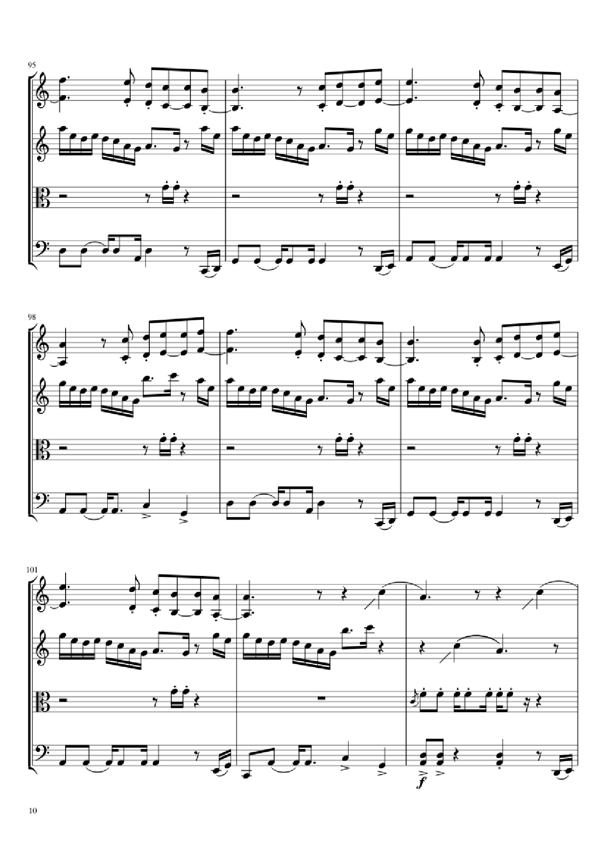 Trang 10 của Sheet nhạc PDF bài hát Adventure of a Lifetime Violin - Comp. Coldplay