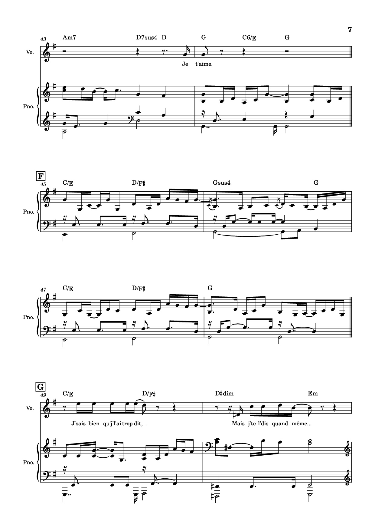 Trang 7 của Sheet nhạc PDF Piano bài hát J