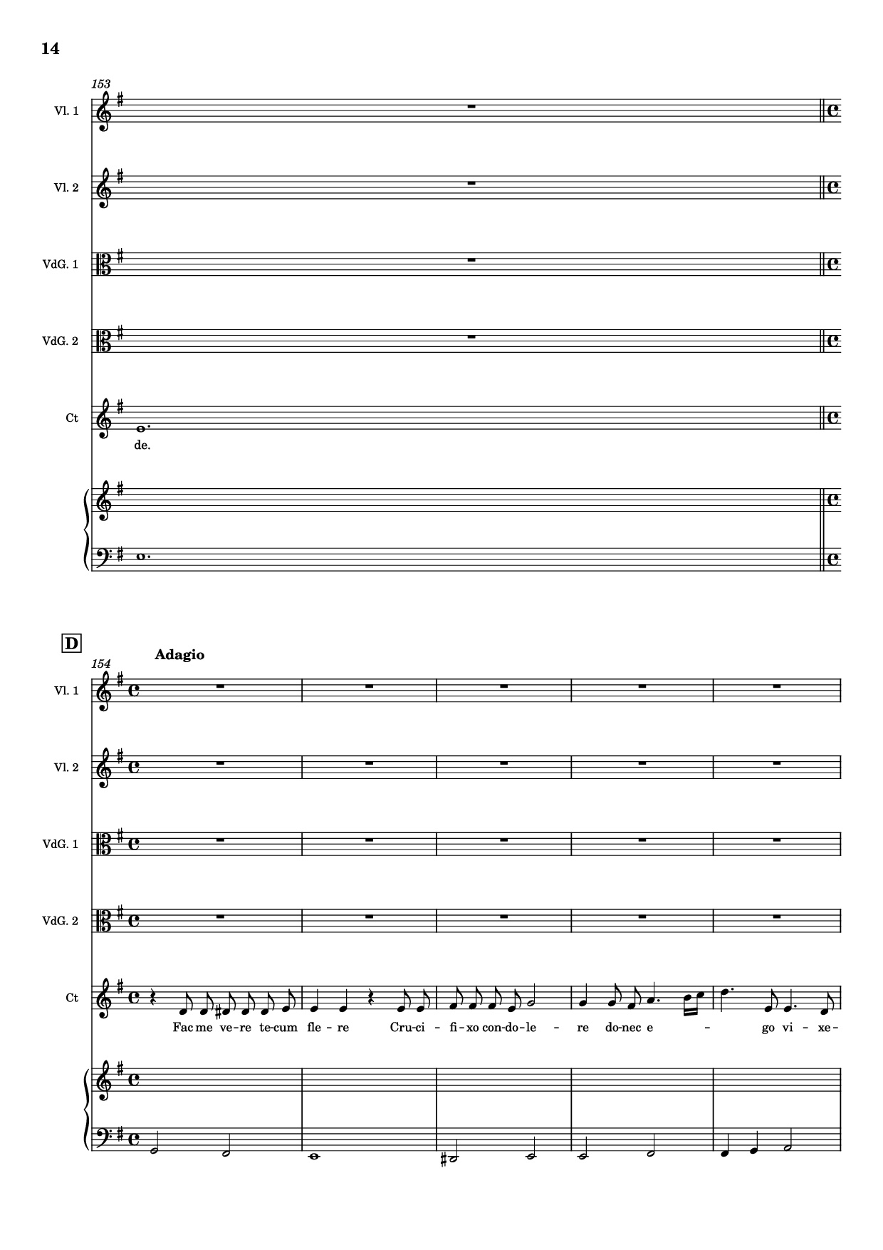 Trang 14 của Sheet nhạc PDF Piano bài hát Stabat mater (Pianto della Madonna) Piano - Giovanni Felice Sances