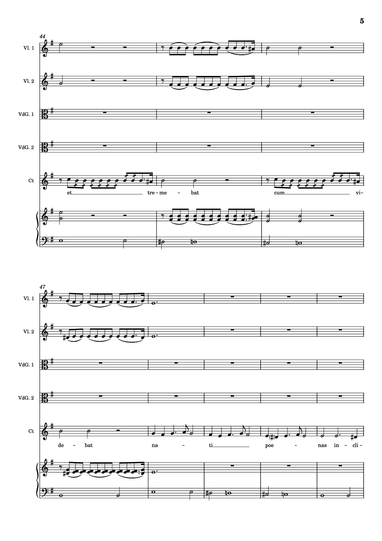 Trang 5 của Sheet nhạc PDF Piano bài hát Stabat mater (Pianto della Madonna) Piano - Giovanni Felice Sances