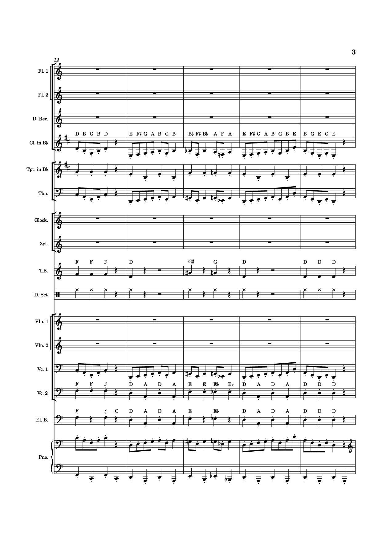 Trang 3 của Sheet nhạc PDF Piano bài hát In the Hall of the Mountain King Piano - Eduard Grieg