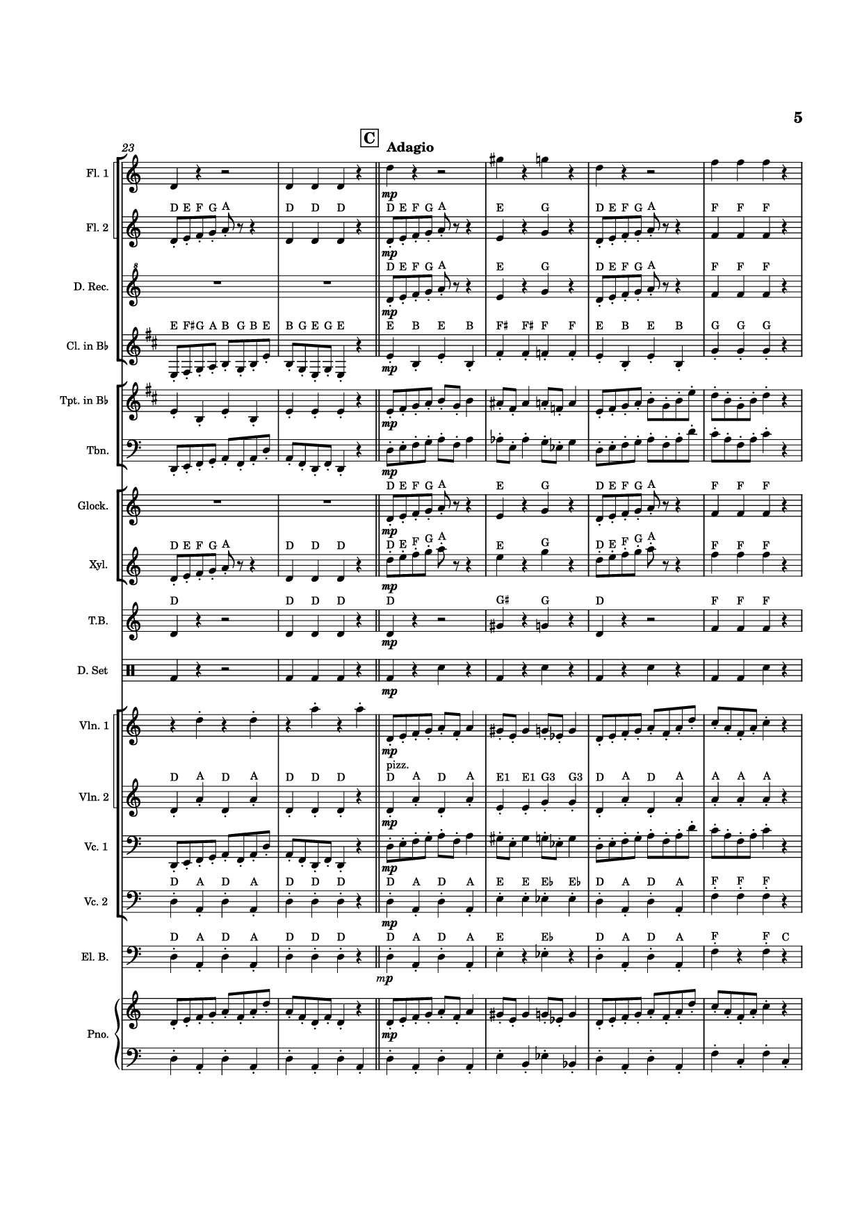 Trang 5 của Sheet nhạc PDF Piano bài hát In the Hall of the Mountain King Piano - Eduard Grieg