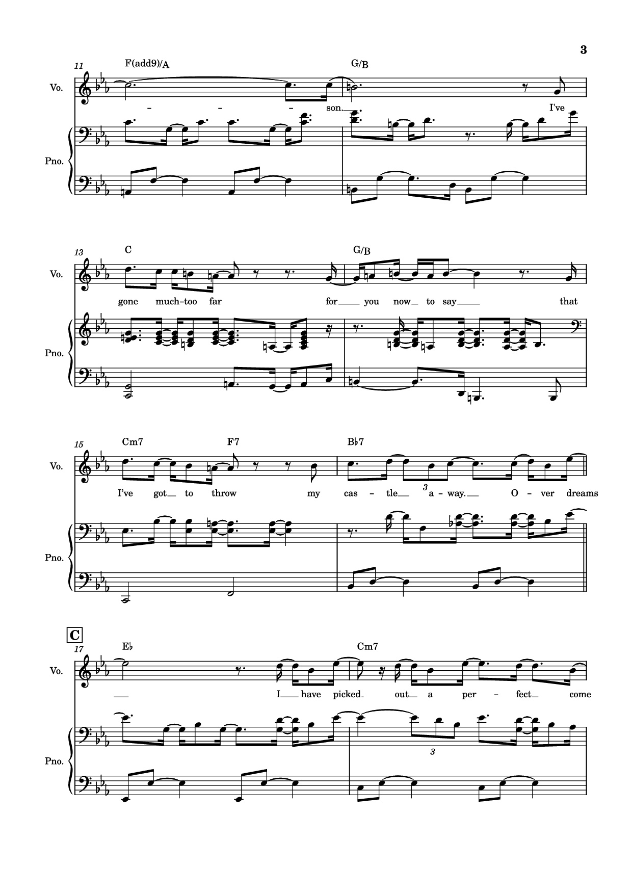 Trang 3 của Sheet nhạc PDF Piano bài hát Overjoyed Piano-vocal - Stevie Wonder
