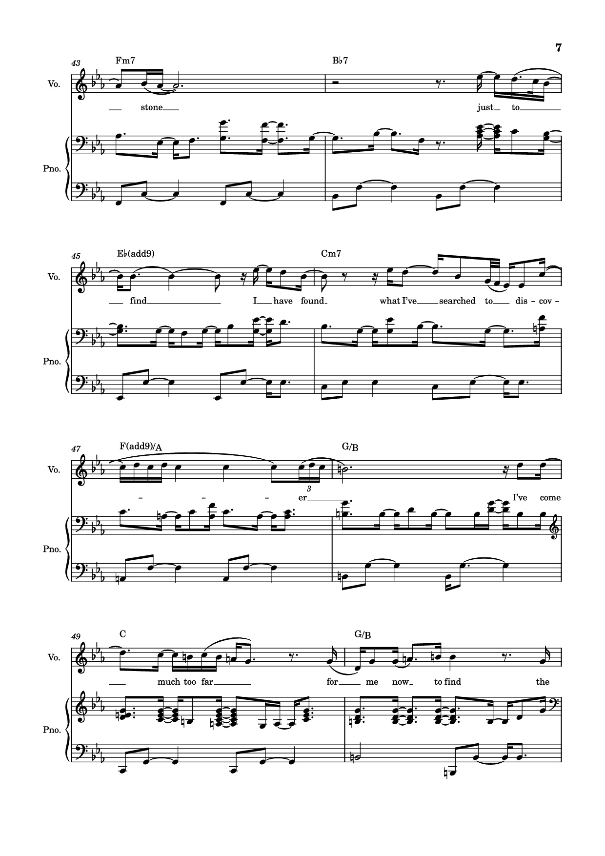 Trang 7 của Sheet nhạc PDF Piano bài hát Overjoyed Piano-vocal - Stevie Wonder