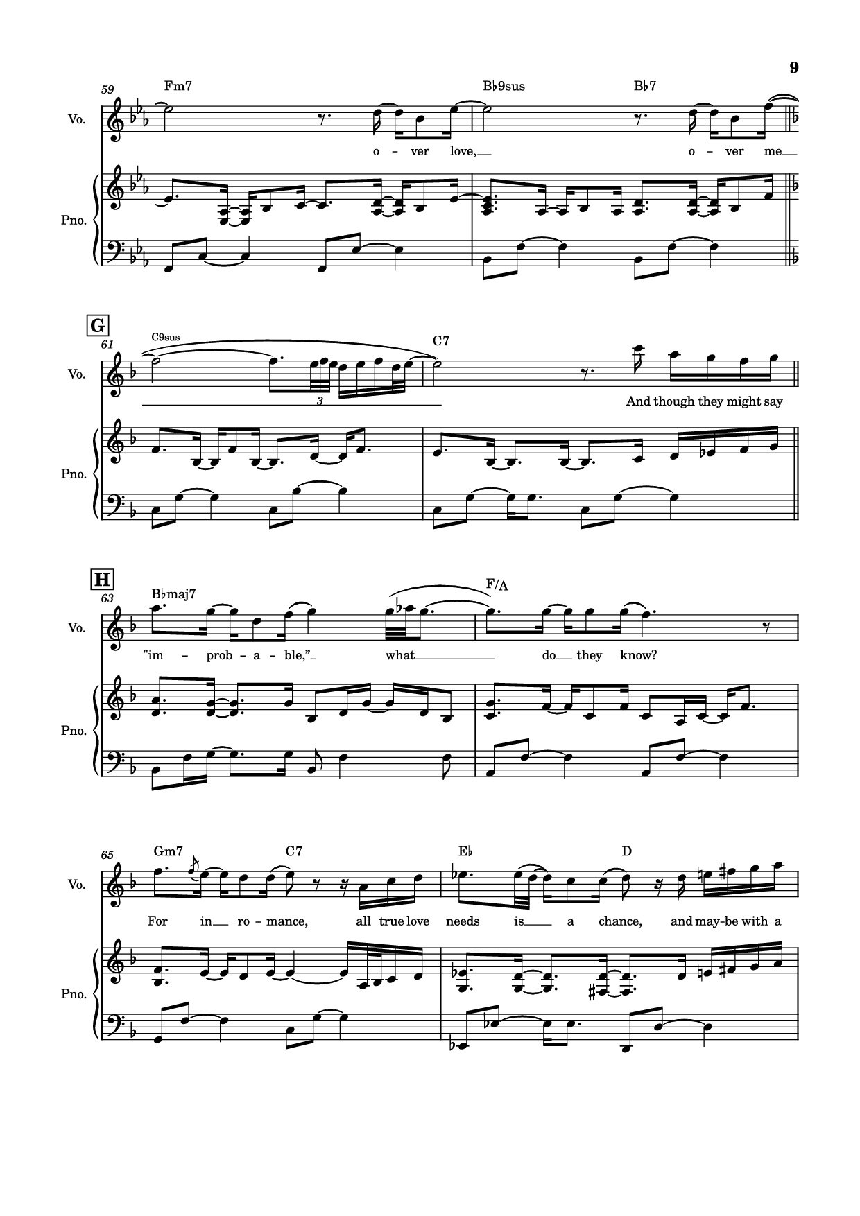 Trang 9 của Sheet nhạc PDF Piano bài hát Overjoyed Piano-vocal - Stevie Wonder