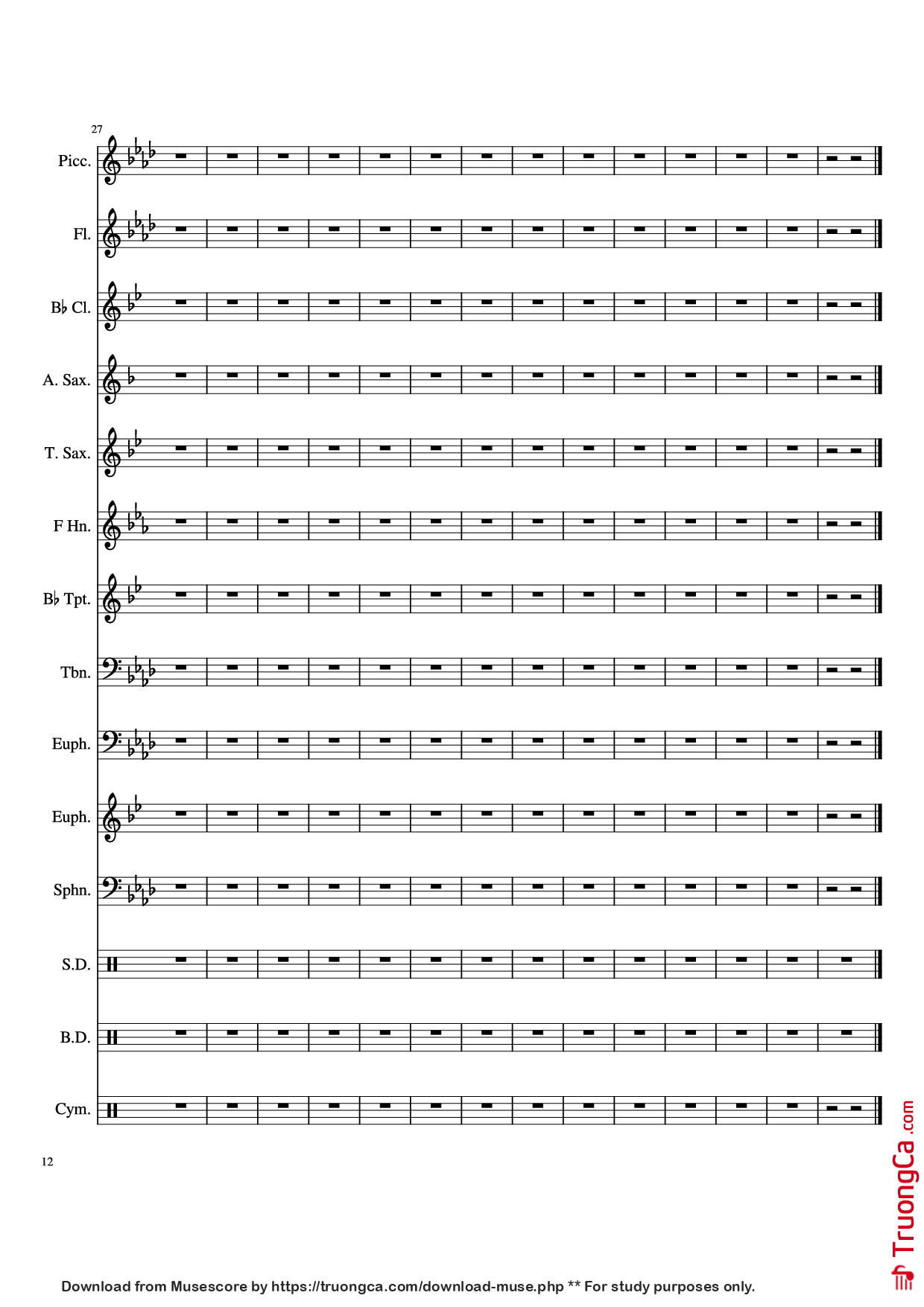 Trang 12 của Sheet nhạc PDF bài hát Love Theory - Kirk Franklin