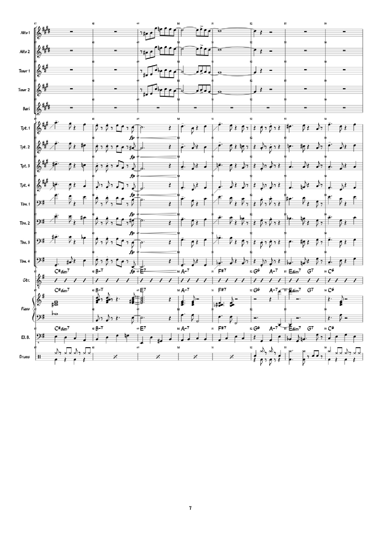 Trang 7 của Sheet nhạc PDF Piano bài hát Super Mario 3D World: Credits Roll Piano - Arranged by: Jimmy Dunning