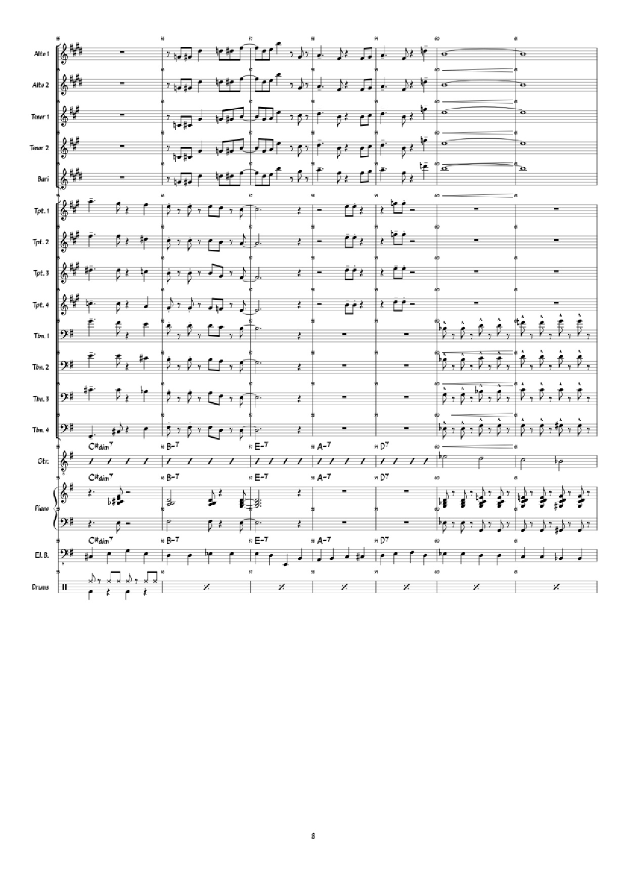 Trang 8 của Sheet nhạc PDF Piano bài hát Super Mario 3D World: Credits Roll Piano - Arranged by: Jimmy Dunning