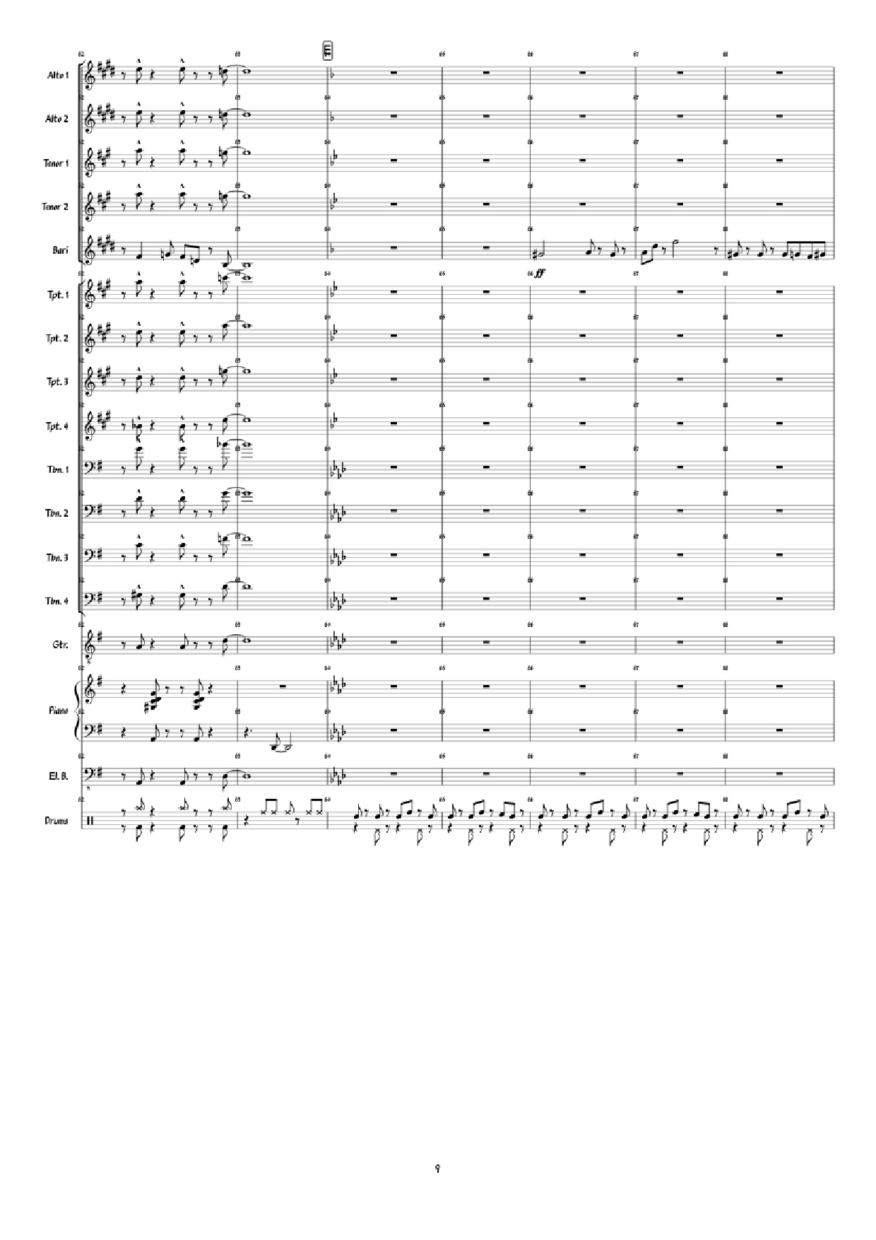 Trang 9 của Sheet nhạc PDF Piano bài hát Super Mario 3D World: Credits Roll Piano - Arranged by: Jimmy Dunning