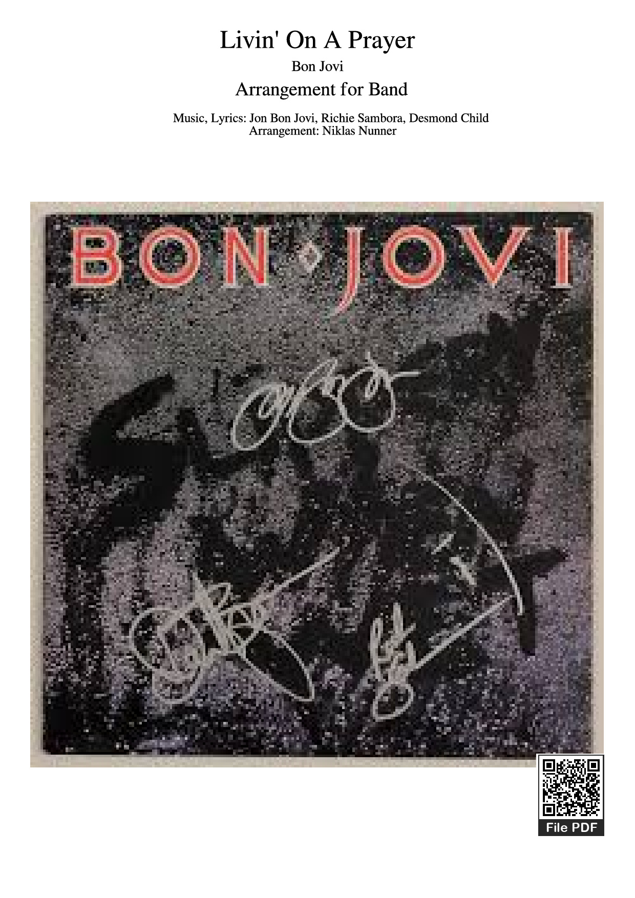 Trang 1 của Sheet nhạc PDF Piano Guitar Tab bài hát Livin