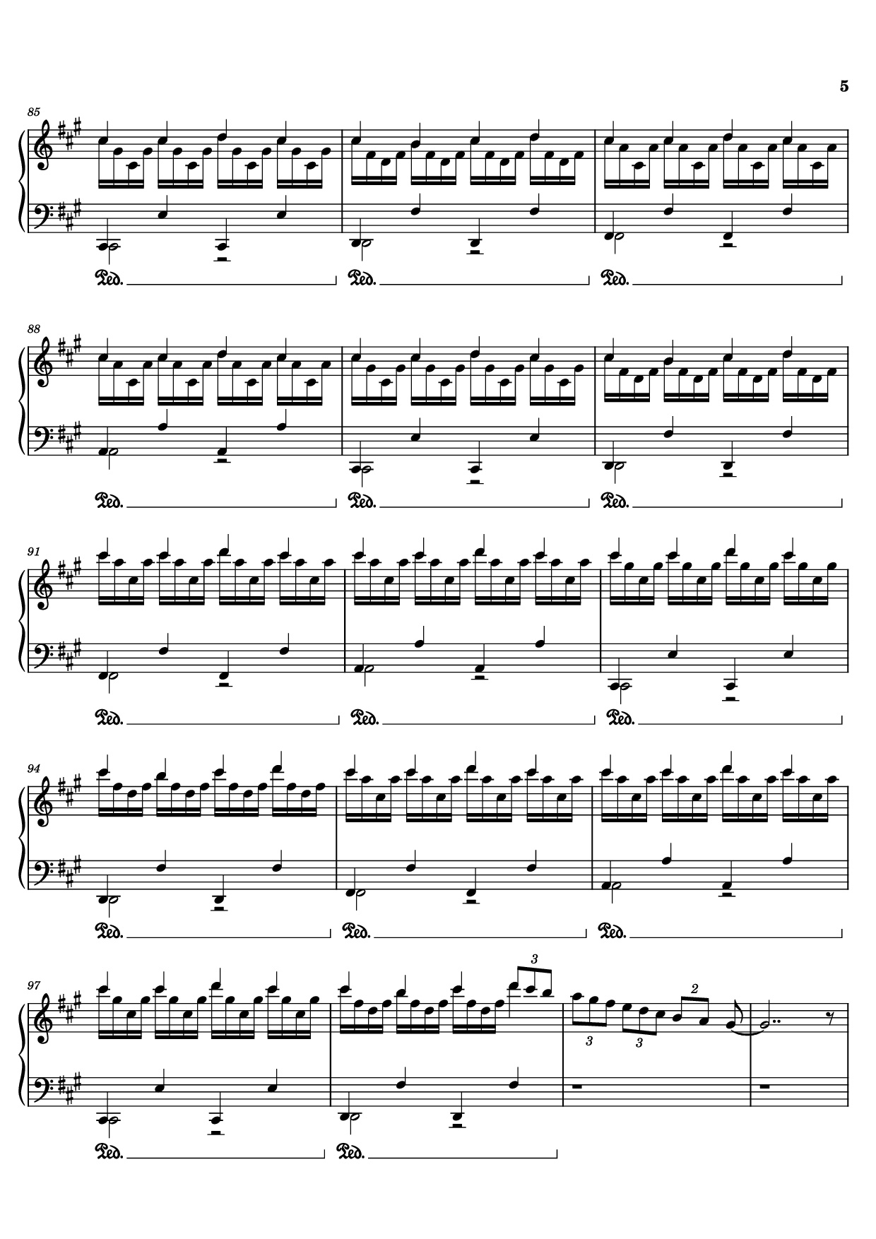 Trang 5 của Sheet nhạc PDF Piano bài hát experience Piano - Undefined