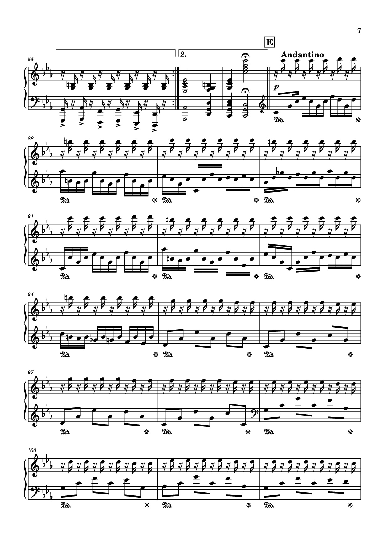 Trang 7 của Sheet nhạc PDF bài hát I. Shinji (A-6) Piano - Shiro Sagisu & Tsuneyoshi Saito