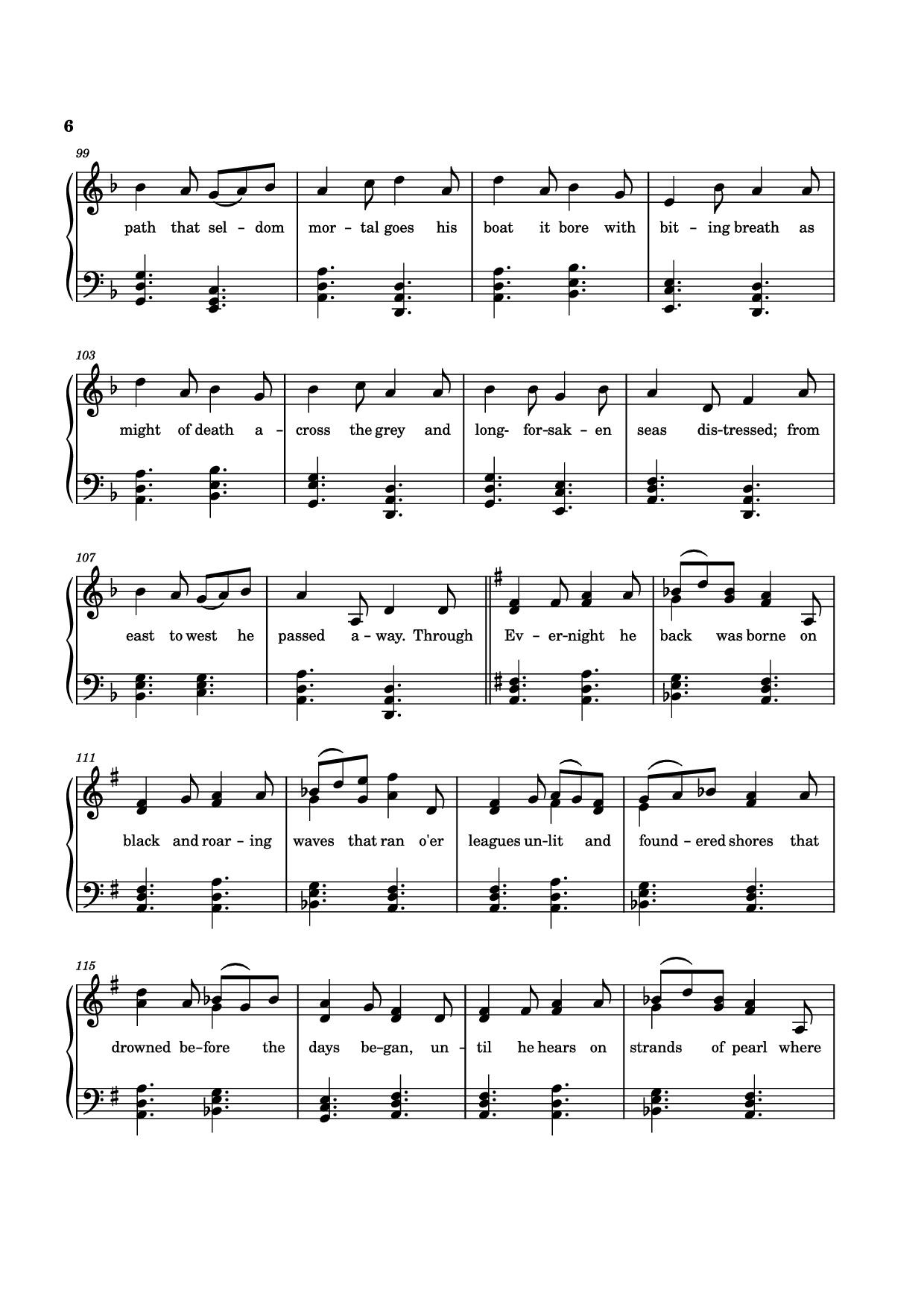 Trang 6 của Sheet nhạc PDF bài hát The Tale of Eärendel Piano - Music Bee