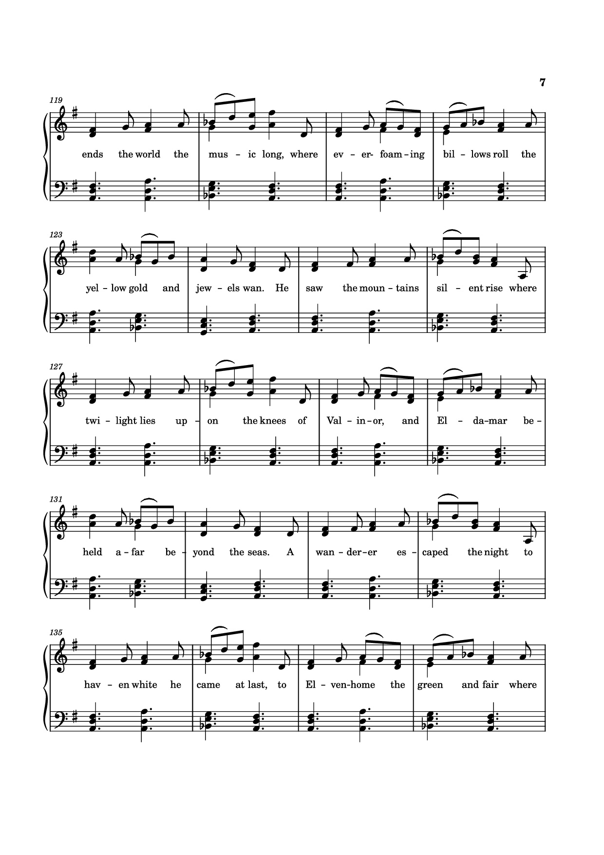 Trang 7 của Sheet nhạc PDF bài hát The Tale of Eärendel Piano - Music Bee