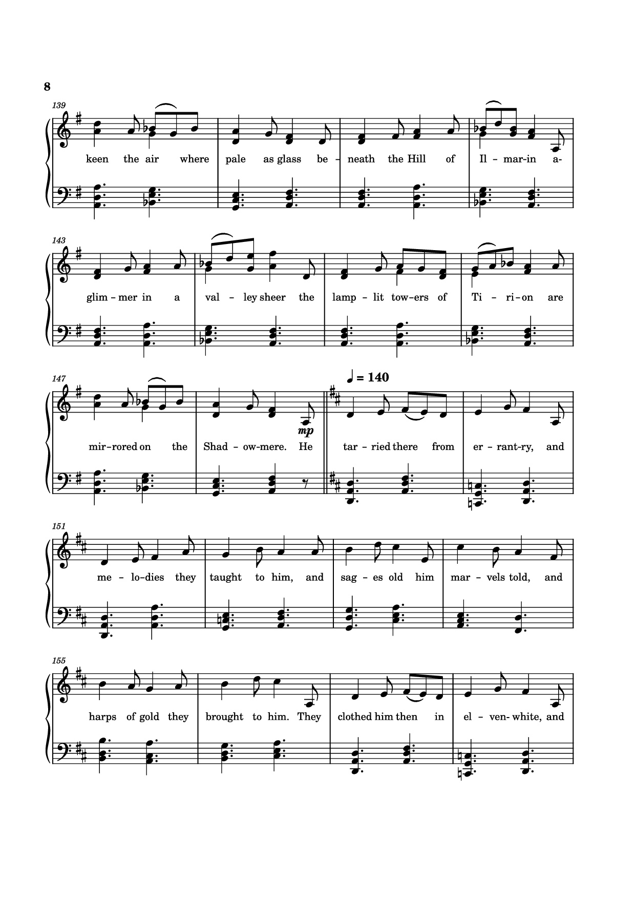 Trang 8 của Sheet nhạc PDF bài hát The Tale of Eärendel Piano - Music Bee