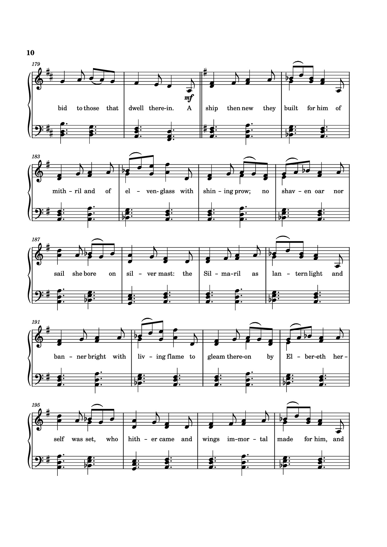 Trang 10 của Sheet nhạc PDF bài hát The Tale of Eärendel Piano - Music Bee