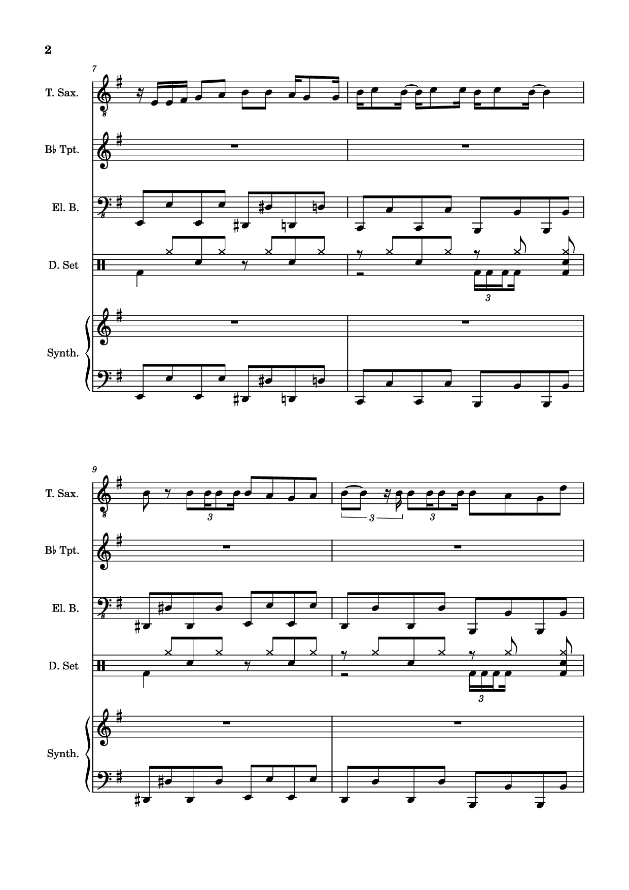 Trang 2 của Sheet nhạc PDF Guitar Tab bài hát Insane Guitar TAB - Emeryn Skylar Laiche