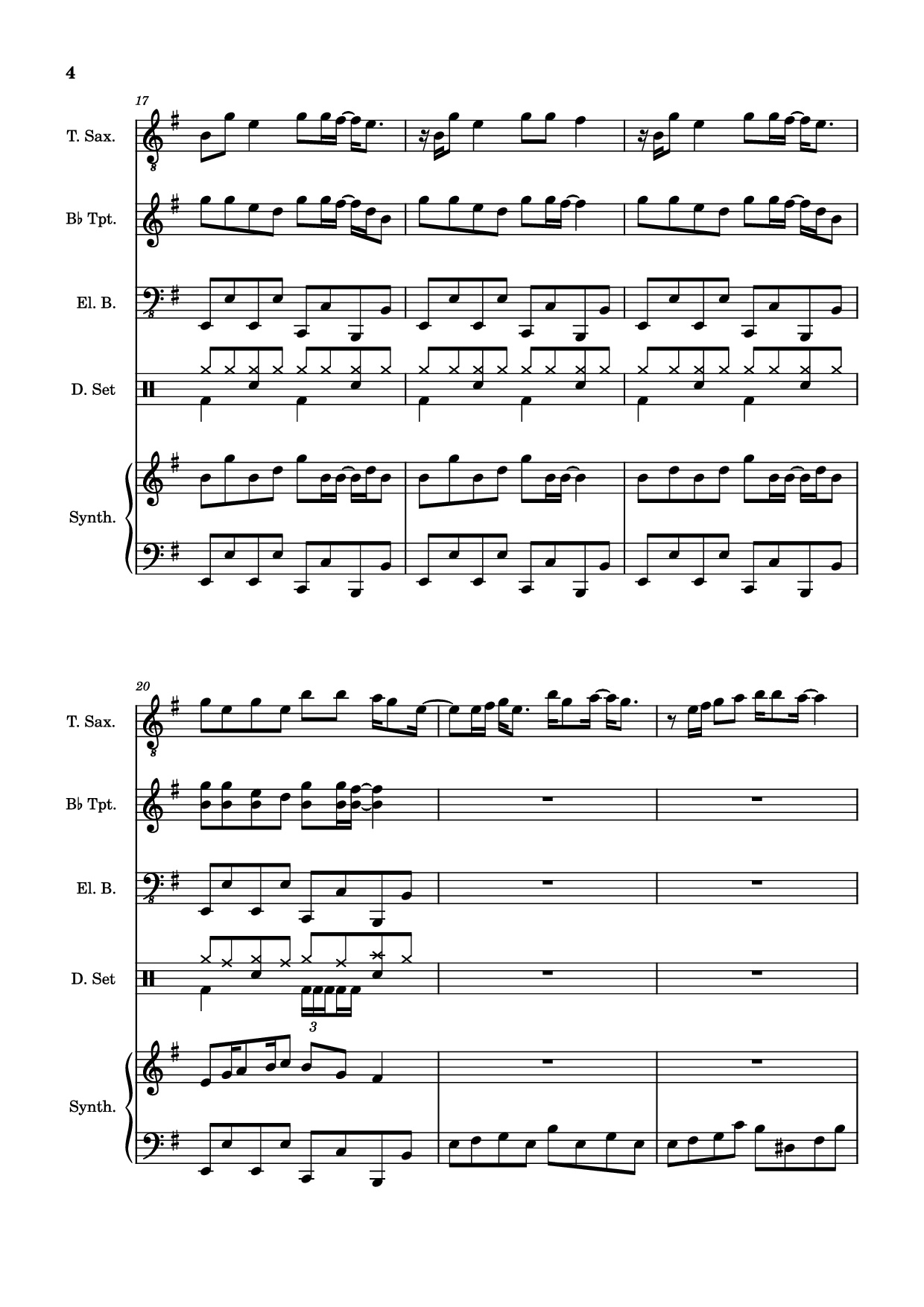 Trang 4 của Sheet nhạc PDF Guitar Tab bài hát Insane Guitar TAB - Emeryn Skylar Laiche