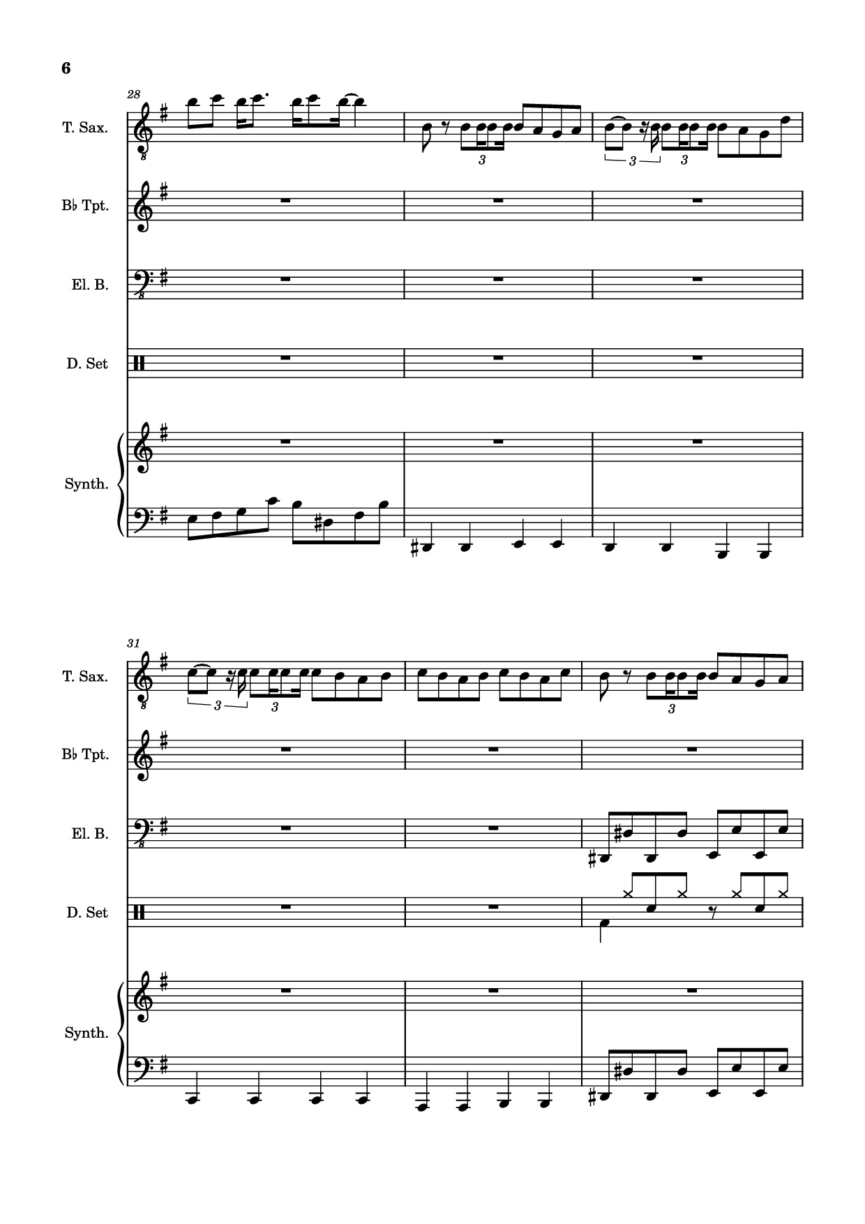 Trang 6 của Sheet nhạc PDF Guitar Tab bài hát Insane Guitar TAB - Emeryn Skylar Laiche