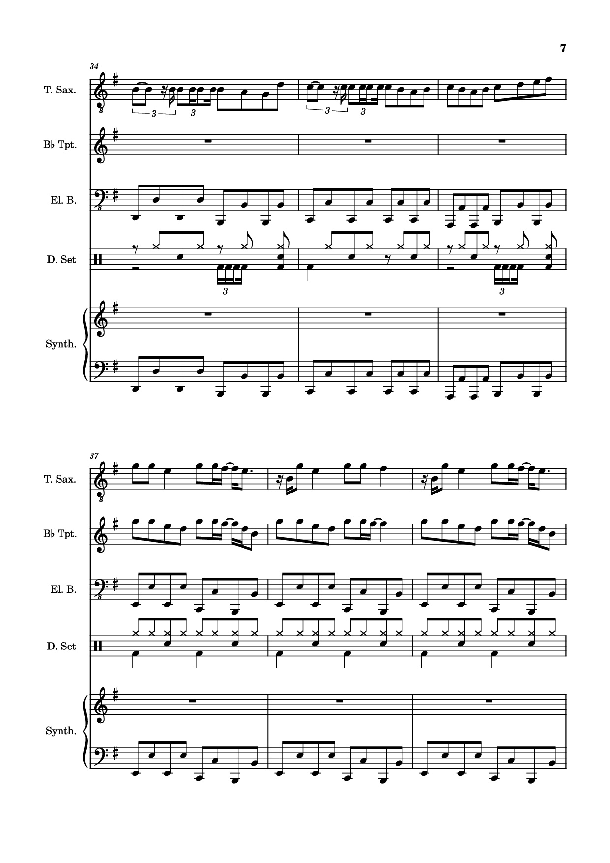 Trang 7 của Sheet nhạc PDF Guitar Tab bài hát Insane Guitar TAB - Emeryn Skylar Laiche
