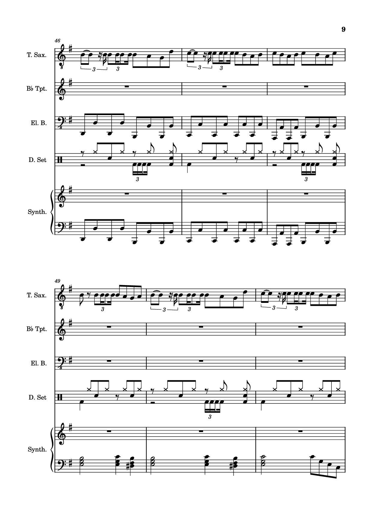Trang 9 của Sheet nhạc PDF Guitar Tab bài hát Insane Guitar TAB - Emeryn Skylar Laiche