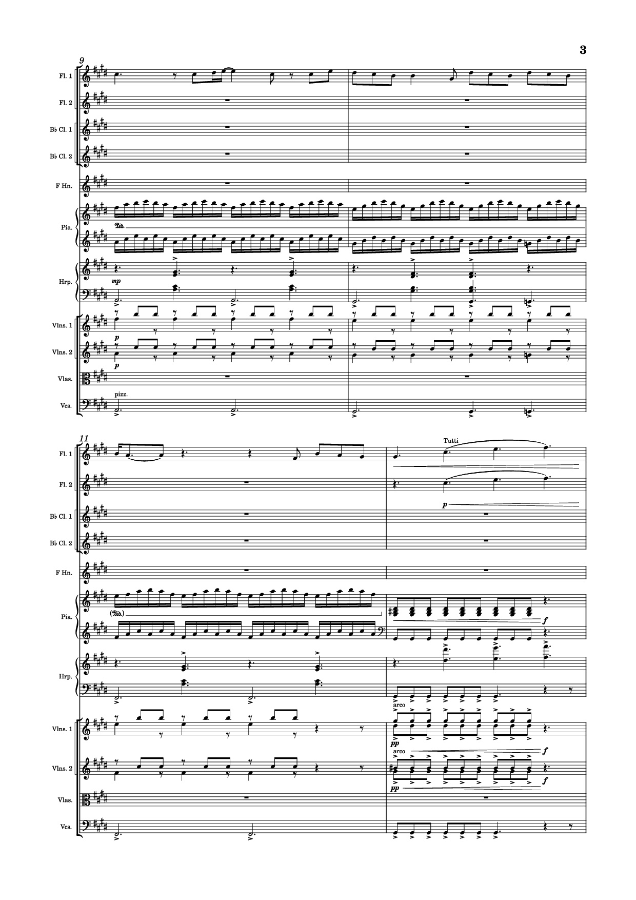 Trang 3 của Sheet nhạc PDF Piano bài hát Golden Hour Piano - Jacob Lawson [JVKE]