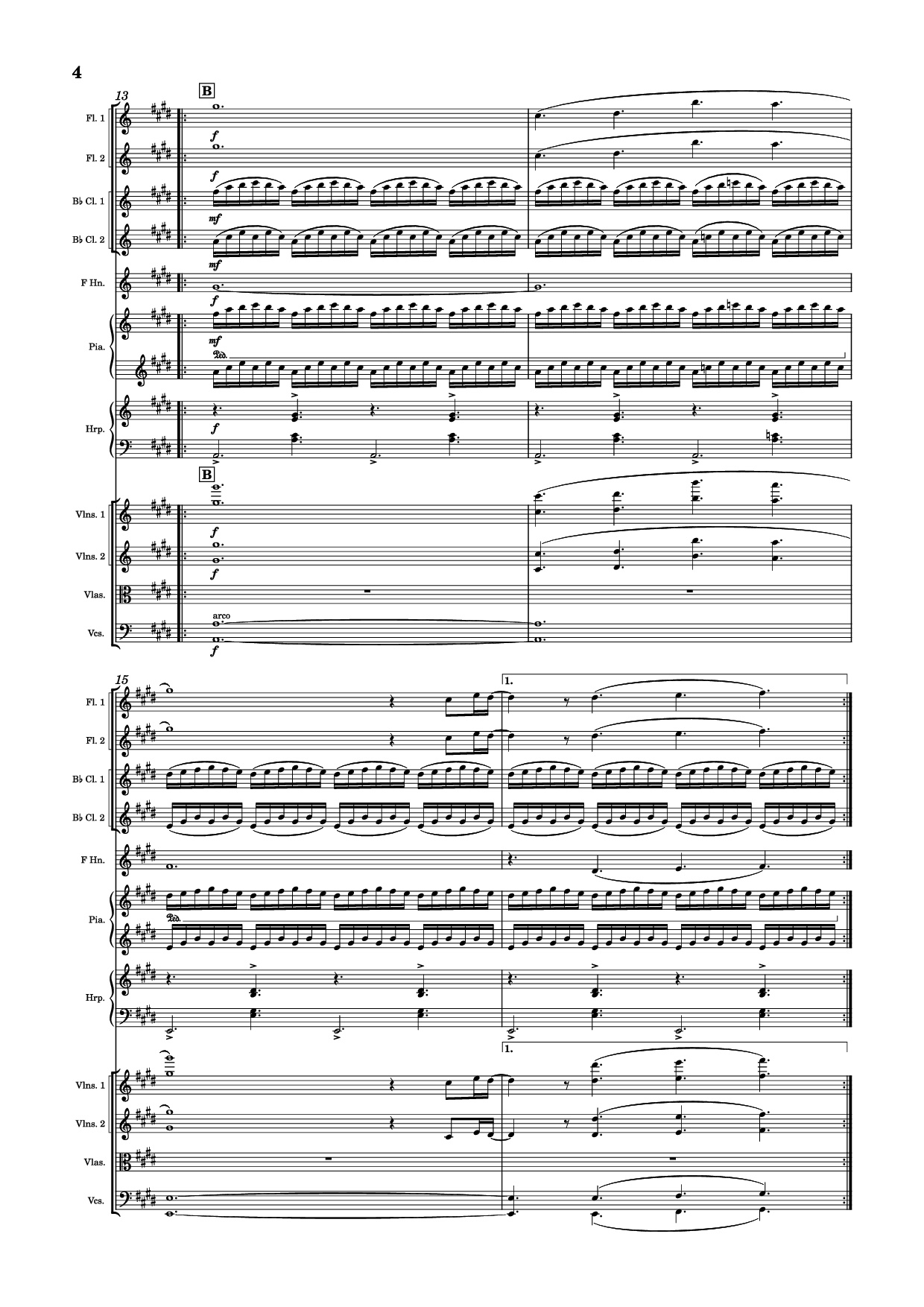 Trang 4 của Sheet nhạc PDF Piano bài hát Golden Hour Piano - Jacob Lawson [JVKE]