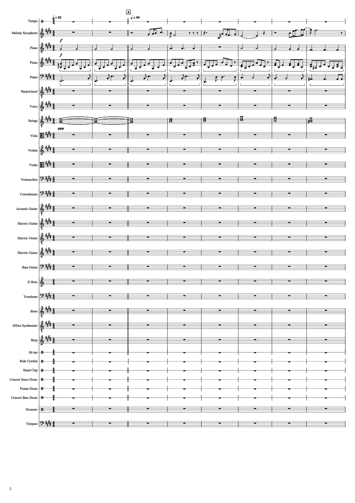 Trang 2 của Sheet nhạc PDF Piano bài hát John Miles - Music Piano - Undefined