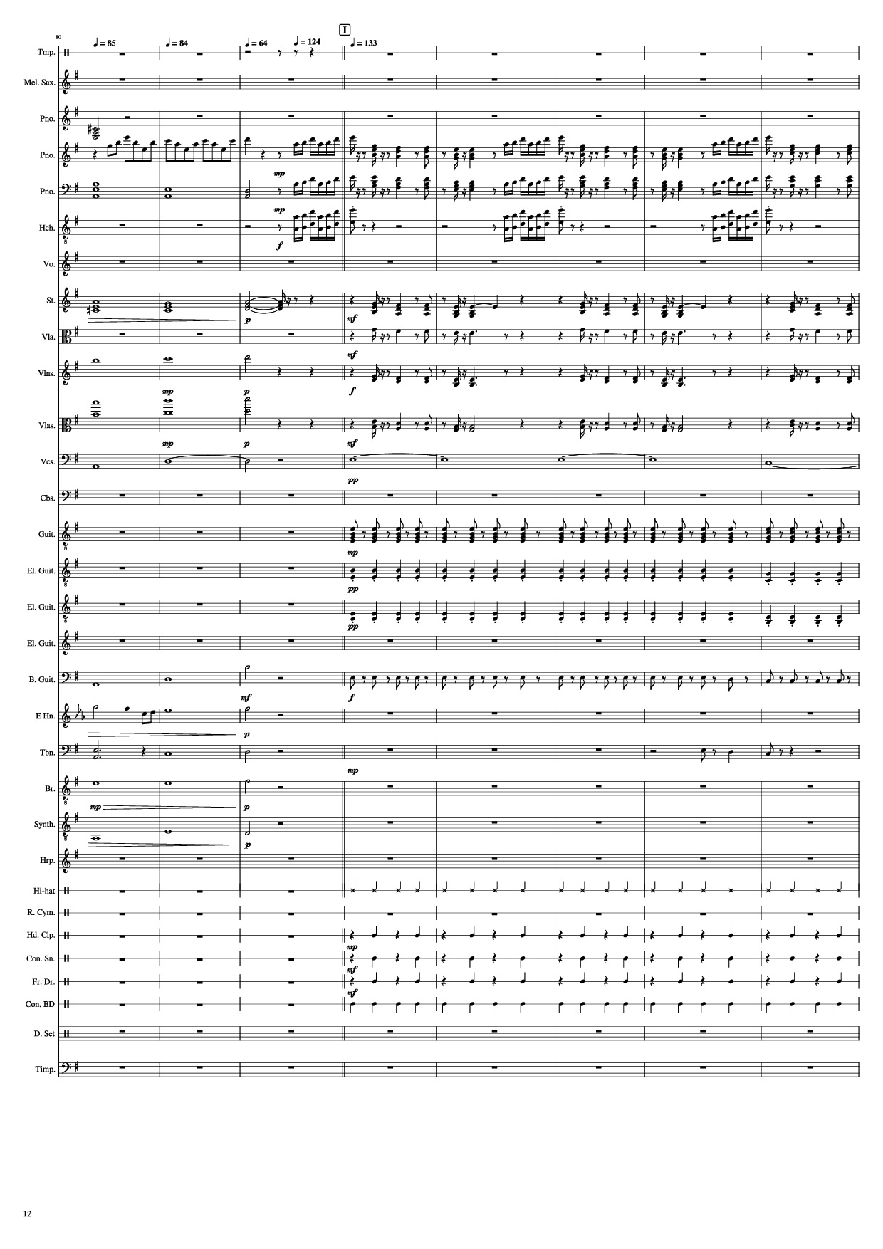 Trang 12 của Sheet nhạc PDF Piano bài hát John Miles - Music Piano - Undefined