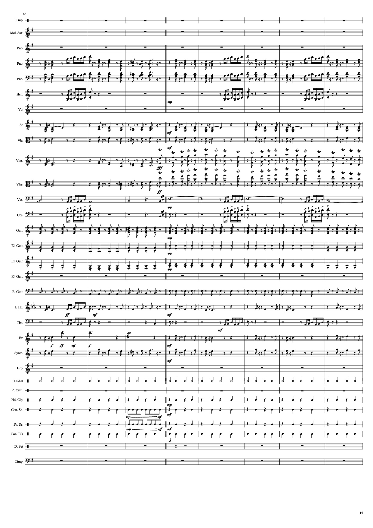 Trang 15 của Sheet nhạc PDF Piano bài hát John Miles - Music Piano - Undefined