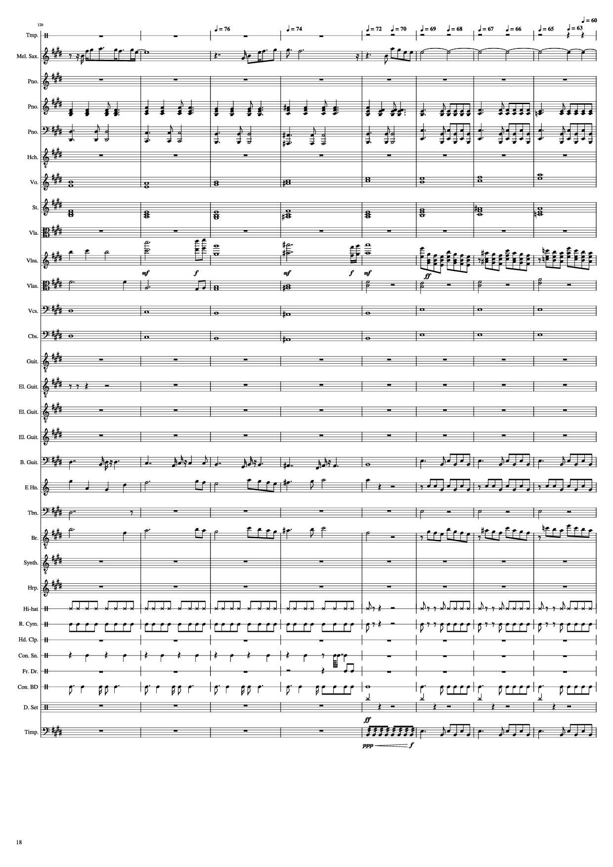 Trang 18 của Sheet nhạc PDF Piano bài hát John Miles - Music Piano - Undefined
