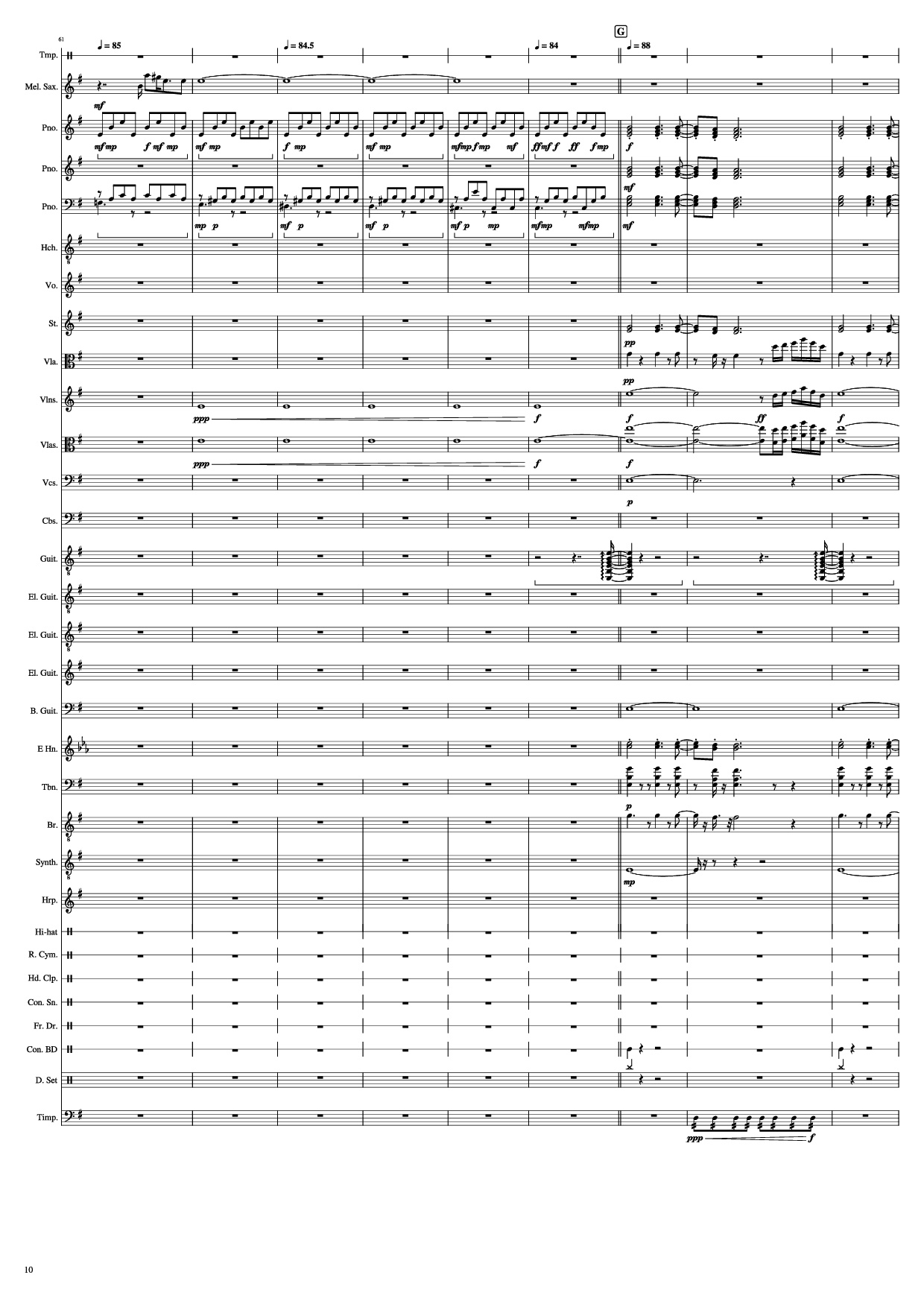 Trang 10 của Sheet nhạc PDF Piano bài hát John Miles - Music Piano - Undefined